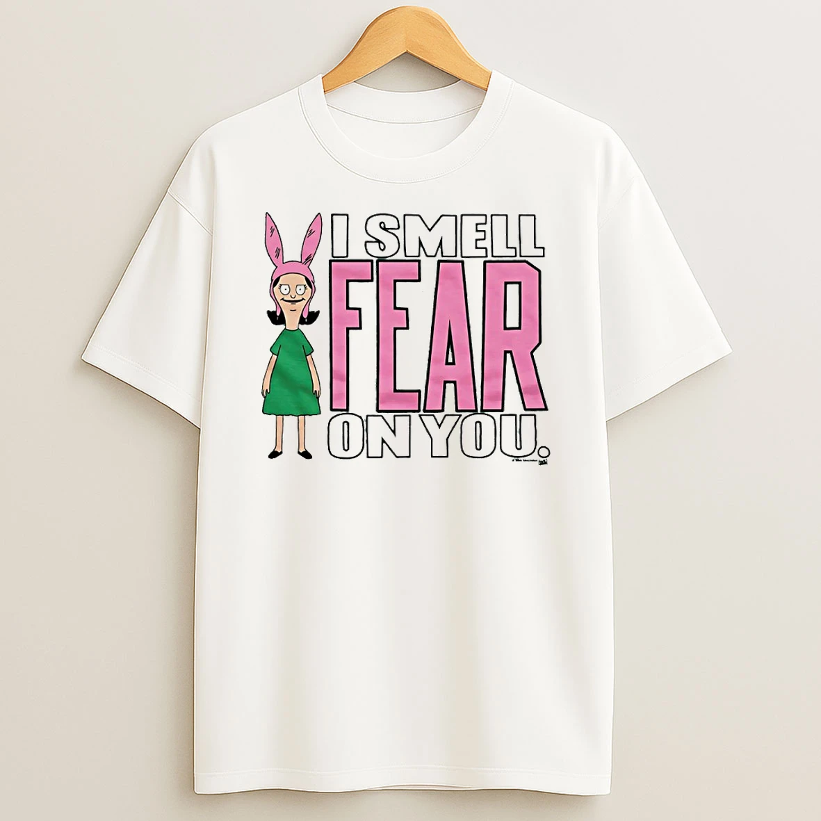 Bobs Burgers Louise I Smell Fear On You Circle T Shirt