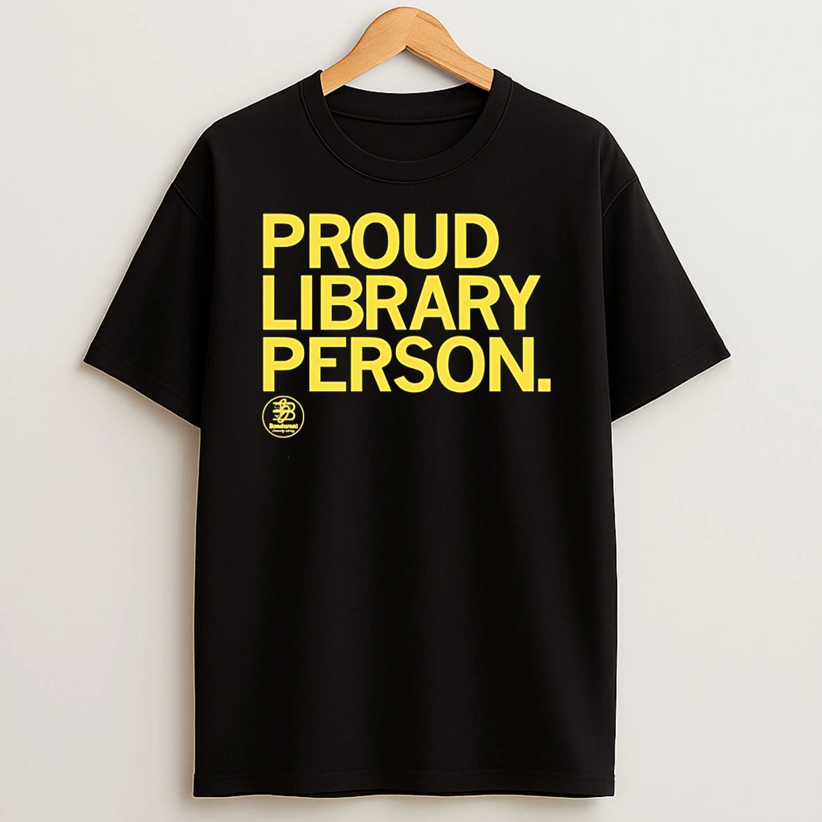 Bondurant Community Library Proud Library Person T Shirt