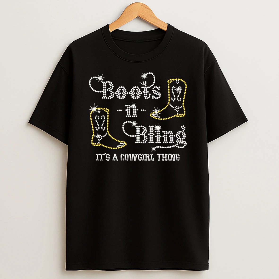 Boots N Bling Its A Cowgirl Thing T Shirt