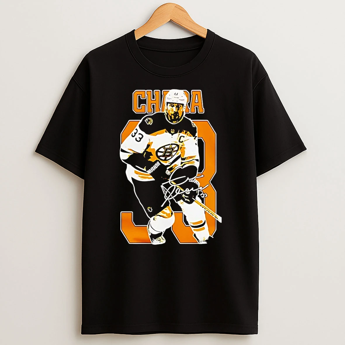 Boston Bruins Hockey Hall Of Fame Zdeno Chara Signature T Shirt