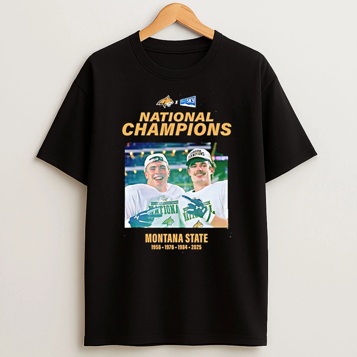 Bozeman Is Title Town Montana State Bobcats 2025 National Champions T Shirt