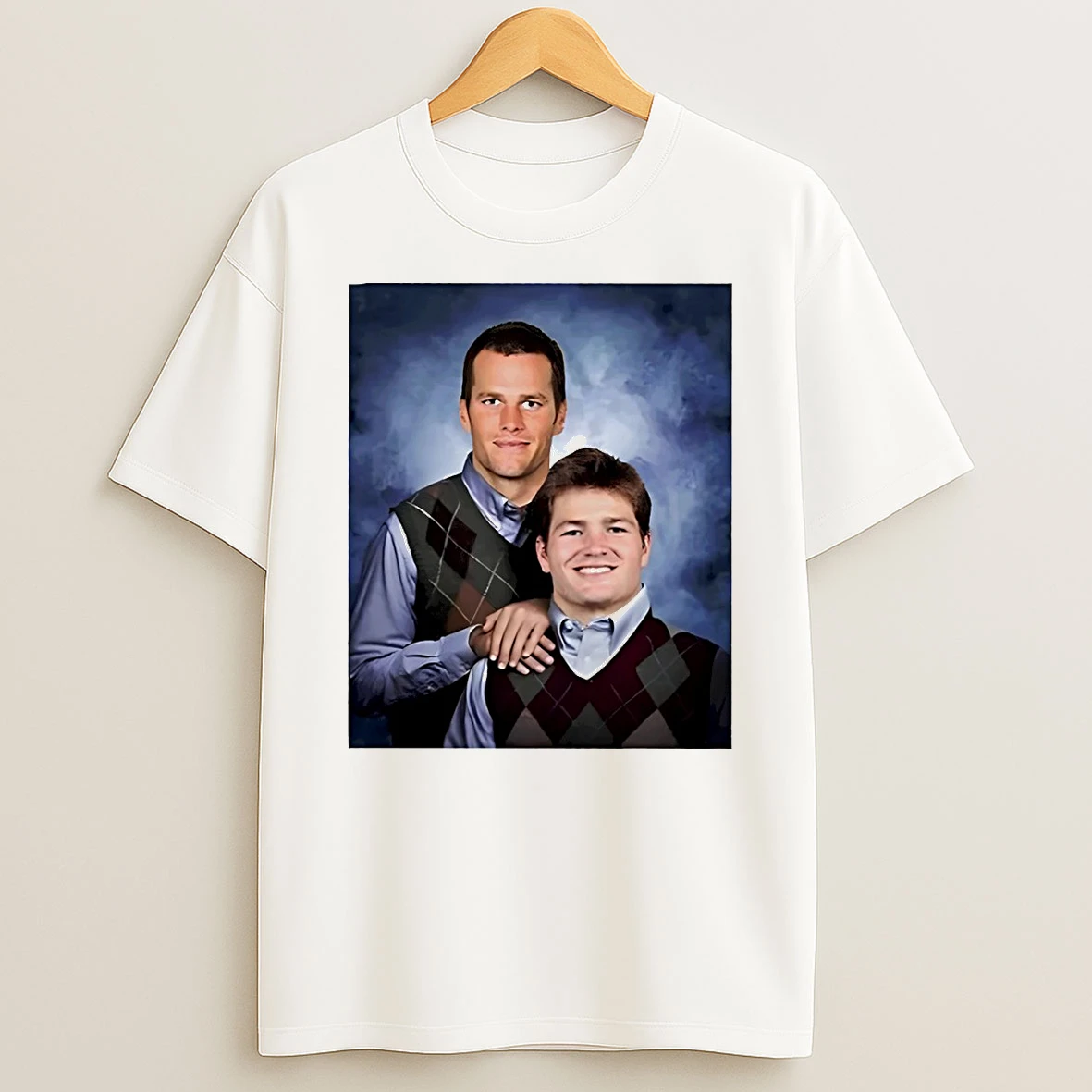 Brady And Maye Vintage Football 90s T Shirt