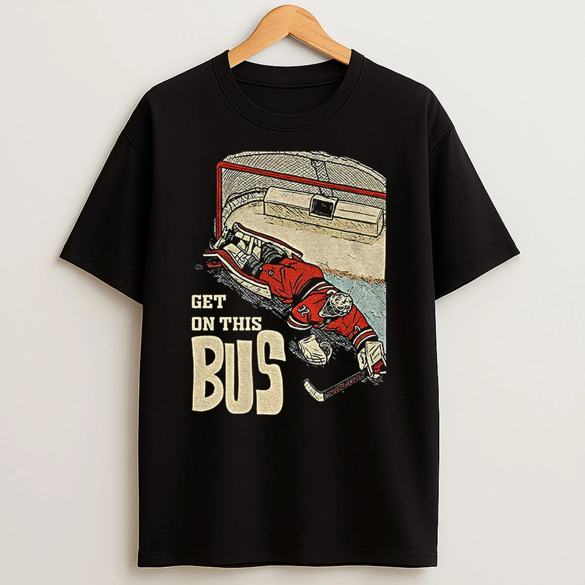 Brandon Bussi Carolina Hurricanes Nhl Get On This Bus T Shirt