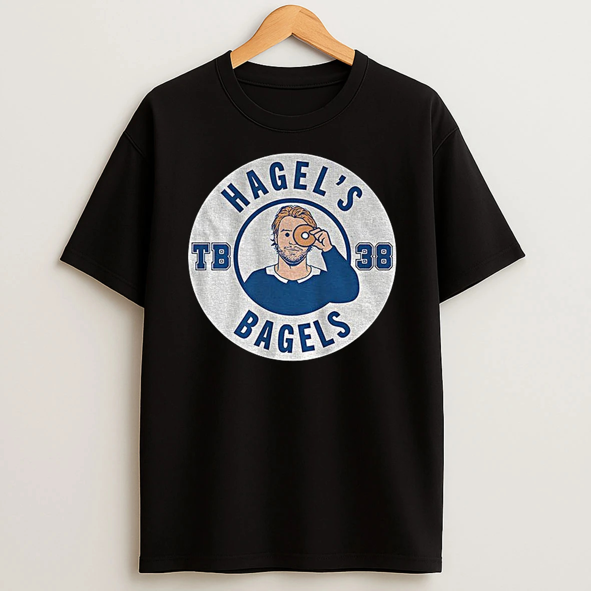 Brandon Hagel Tampa Bay Lightning Nhl Hockey Hagels Bagel Tb 38 T Shirt