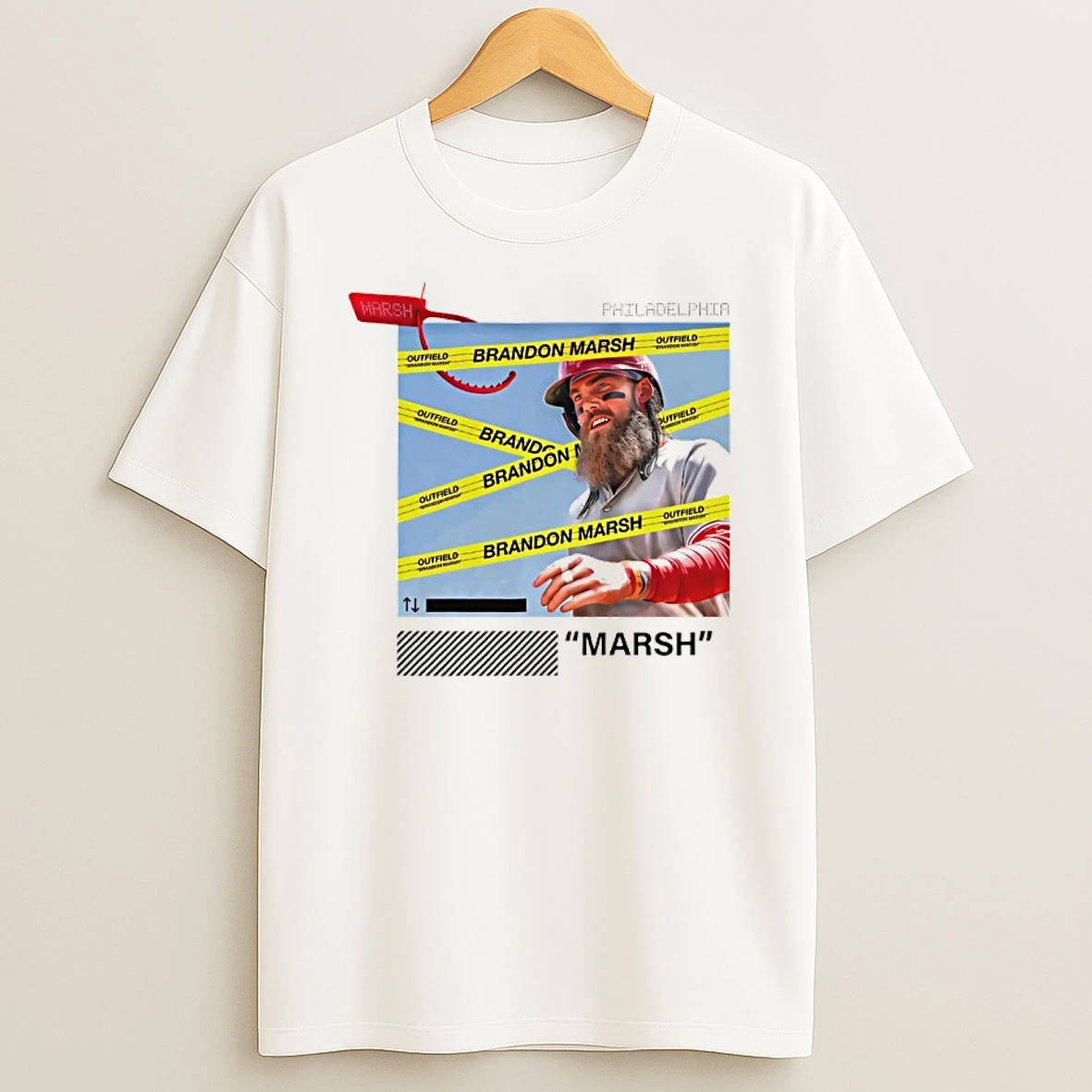 Brandon Marsh Bae These Off White T Shirt