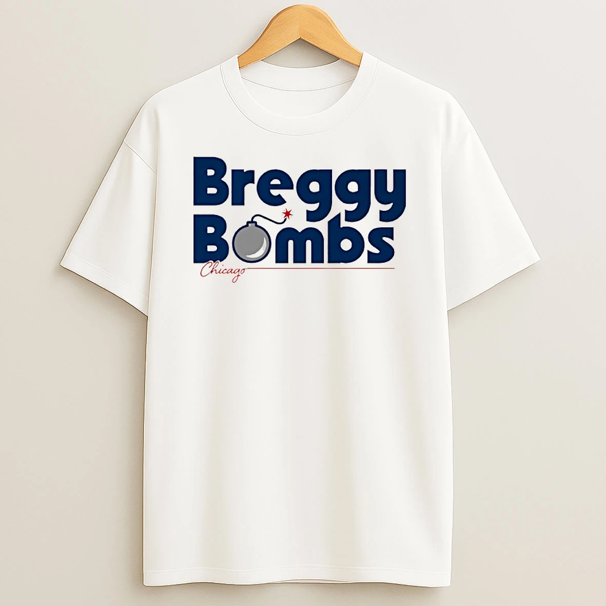 Breggy Bombs Alex Bregman Chicago Cubs Circle T Shirt