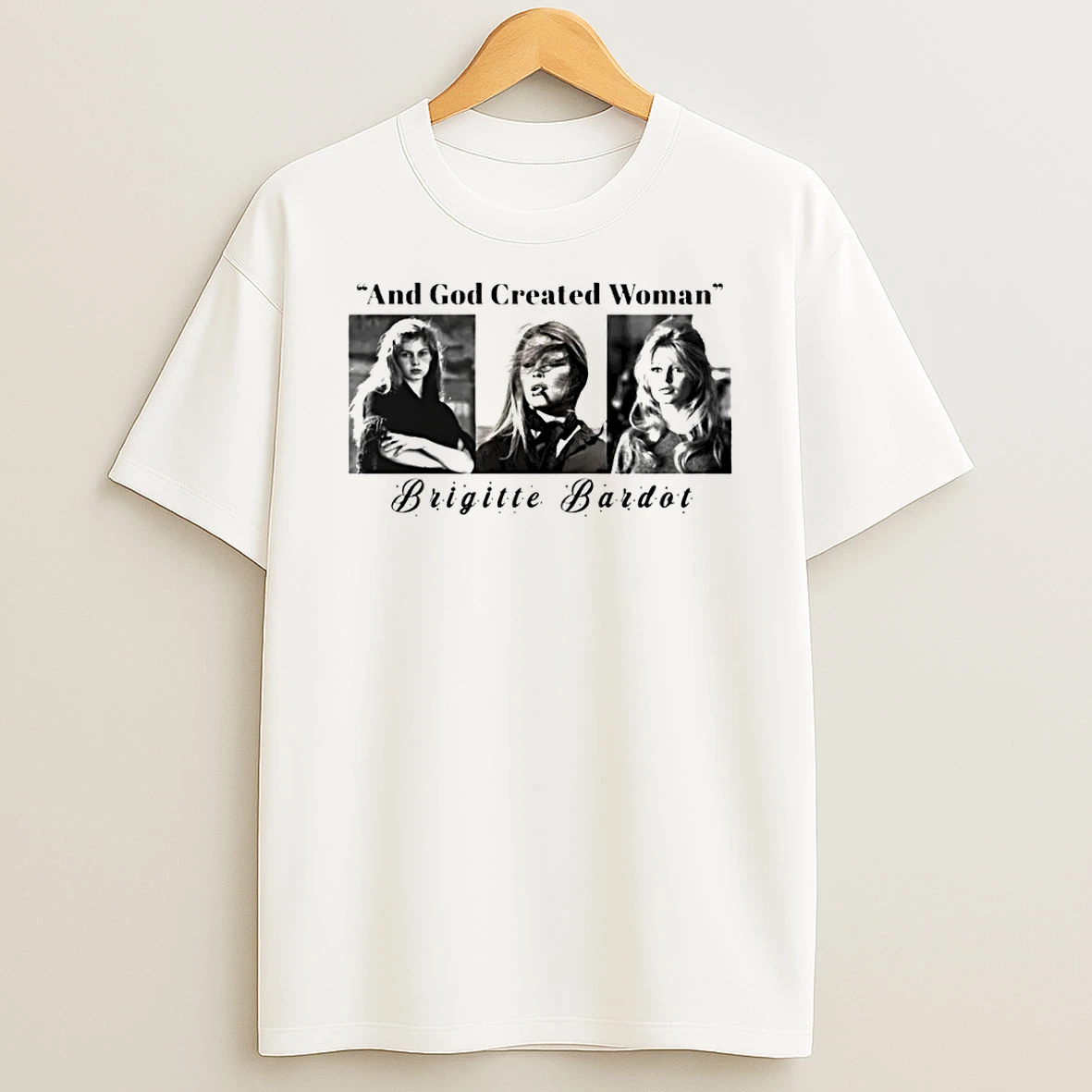 Brigitte Bardot And God Created Woman T Shirt
