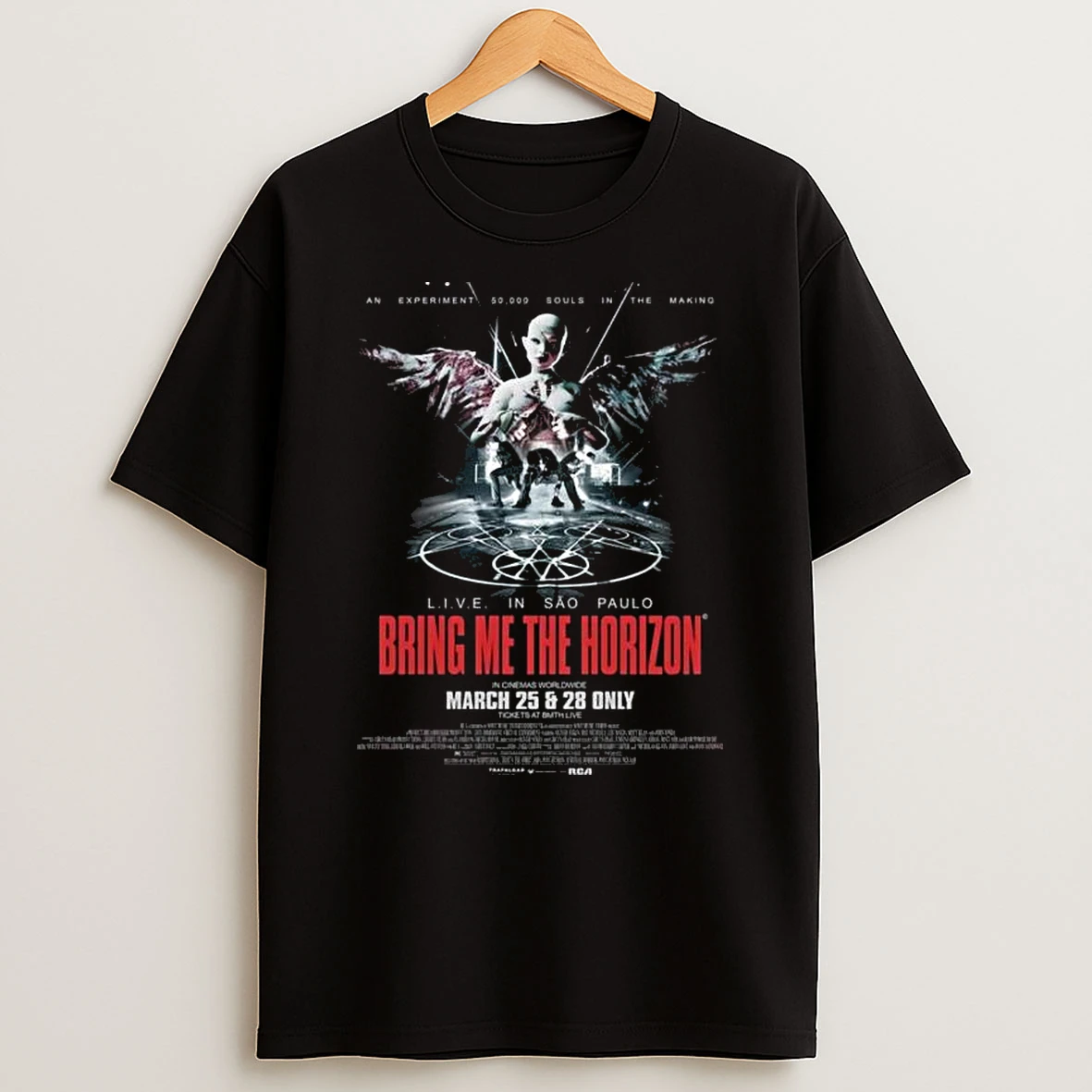 Bring Me The Horizon Live In Sao Paulo Live Immersive Virtual Experiment In Cinemas Worldwide On March 25 And 28 2026 T Shirt