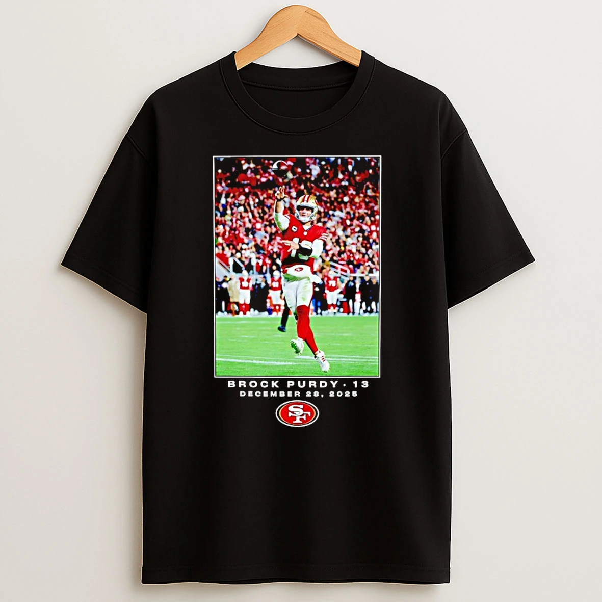 Brock Purdy San Francisco 49er Football 2025 Photo T Shirt
