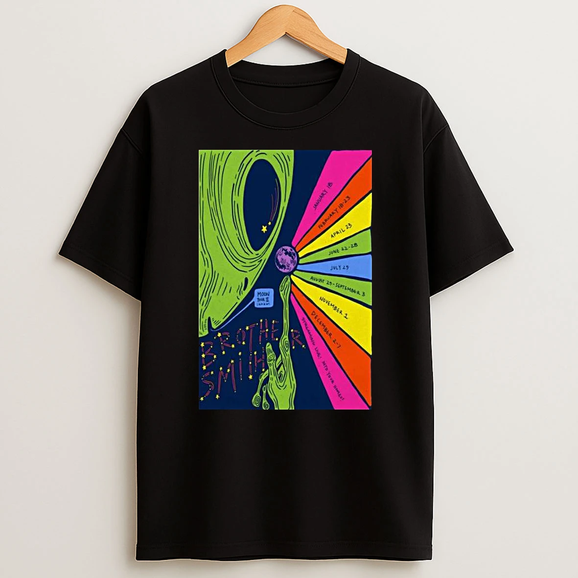 Brother Smith Moon Tour 2026 T Shirt