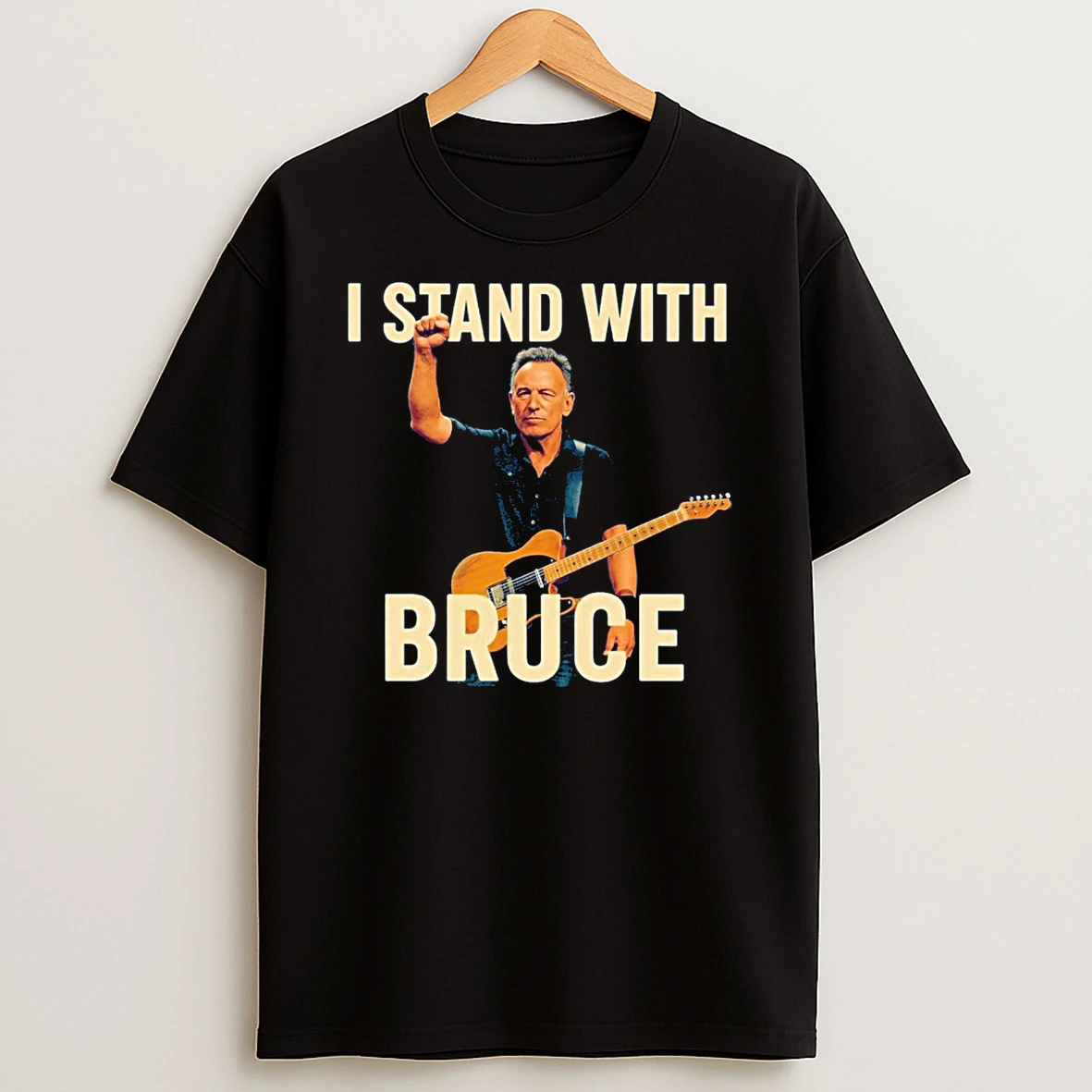 Bruce Springsteen I Stand With Bruce T Shirt