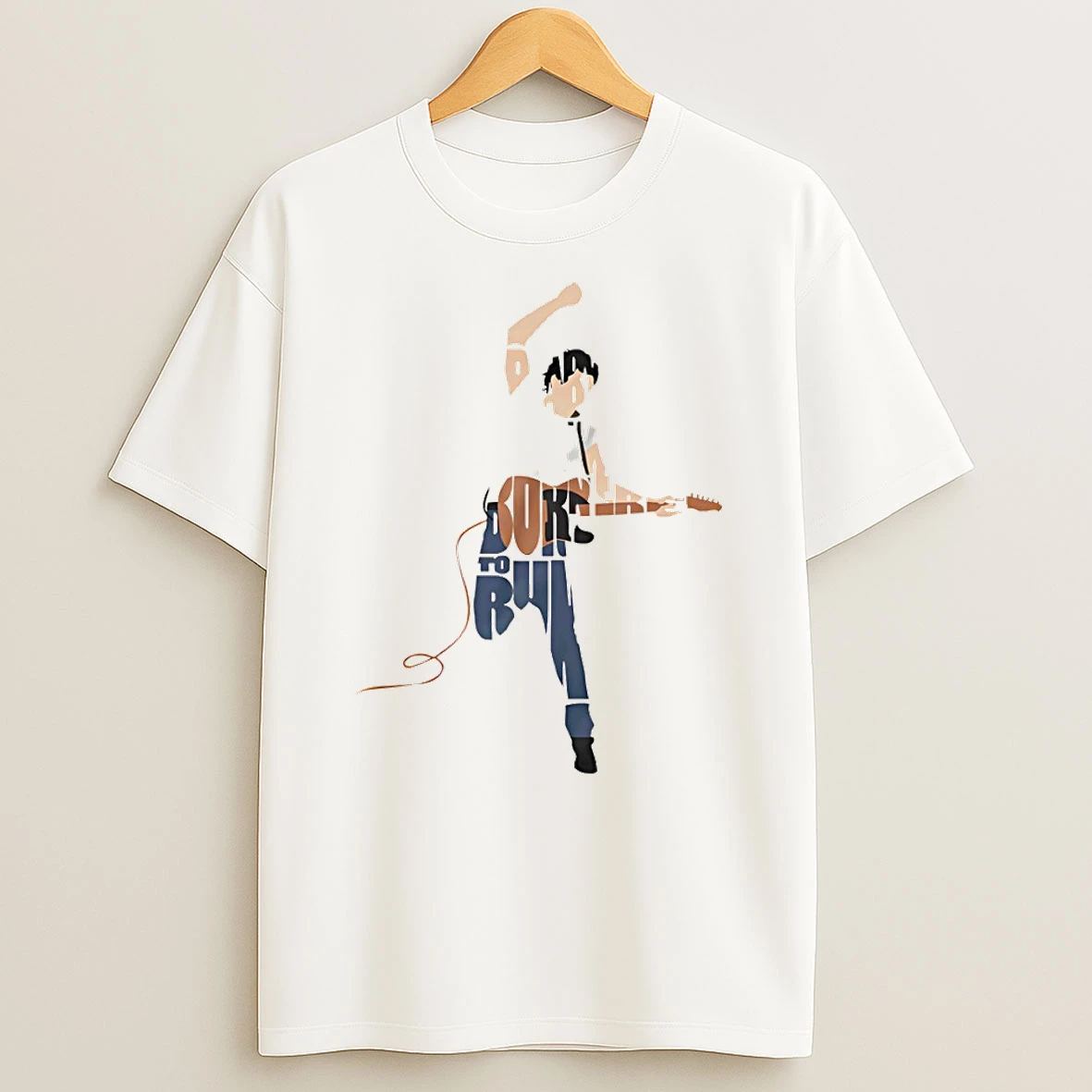 Bruce Springsteen Baby We Were Born To Run T Shirt