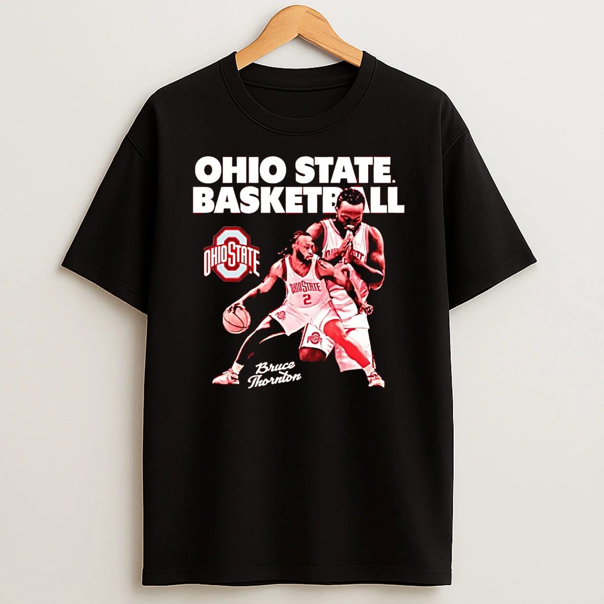 Bruce Thornton Ohio State Buckeyes Illustrated T Shirt