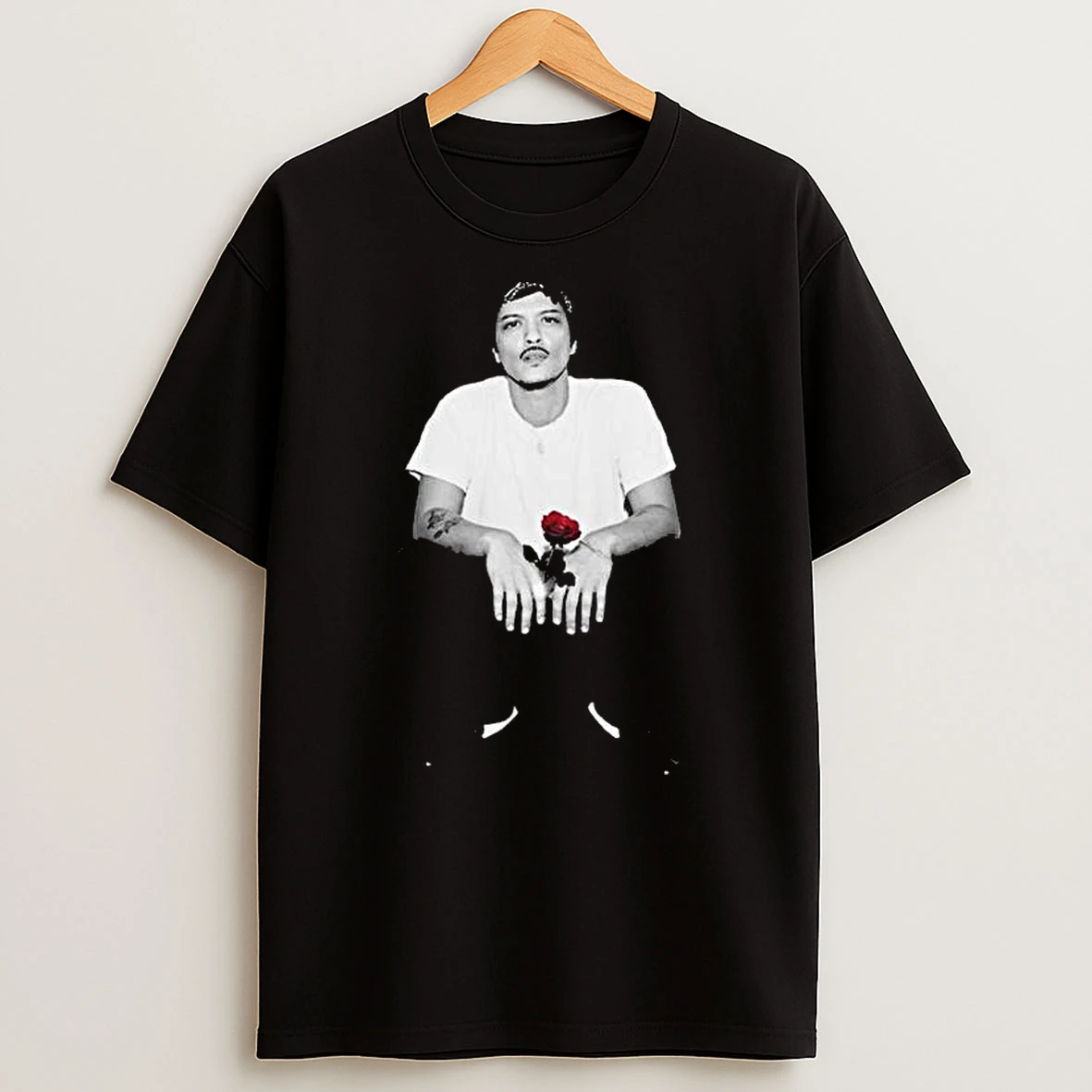 Bruno Mars The Romantic Tour 2026 Merch Rose T Shirt