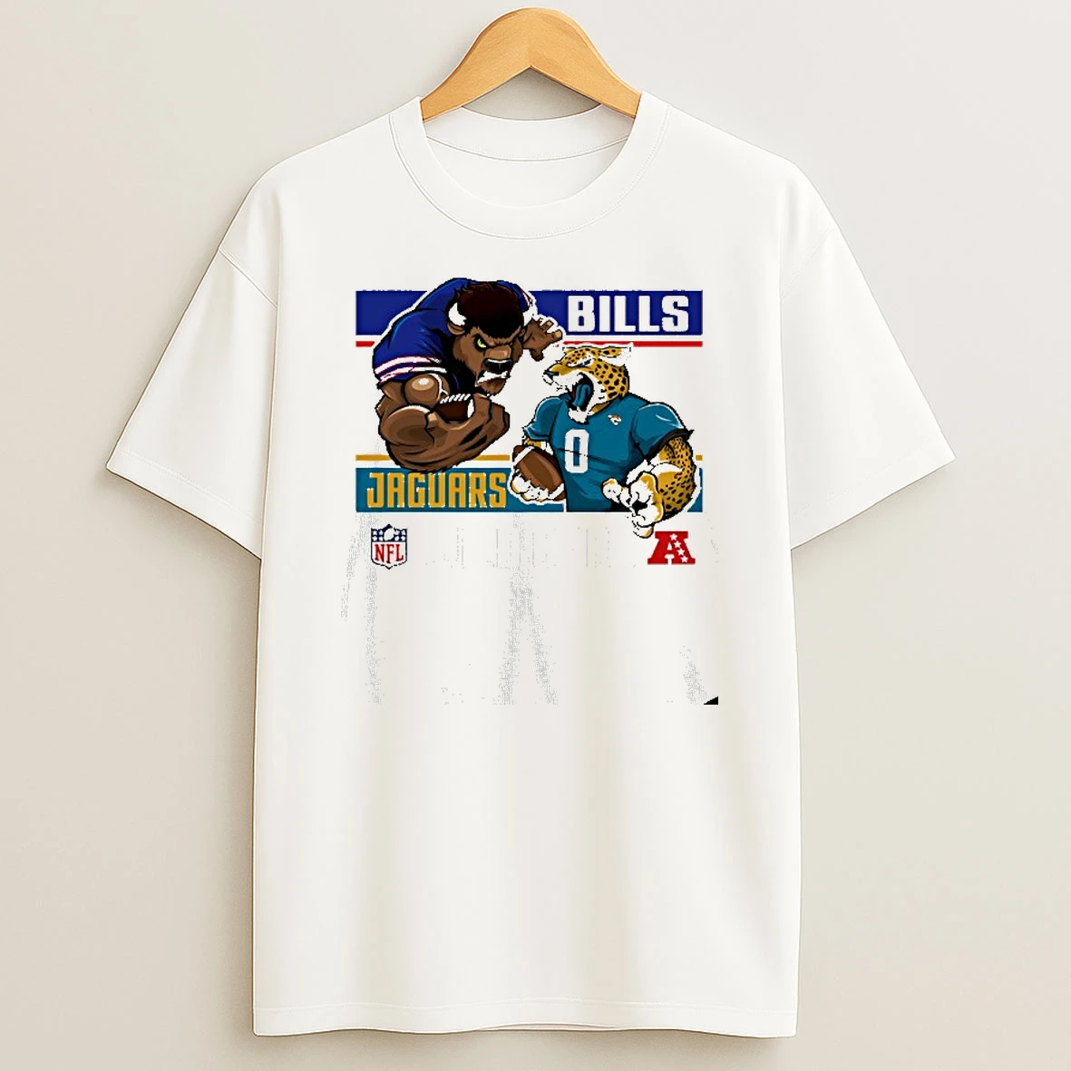 Buffalo Bills Vs Jacksonville Jaguars Afc Wildcard Round Mascot T Shirt