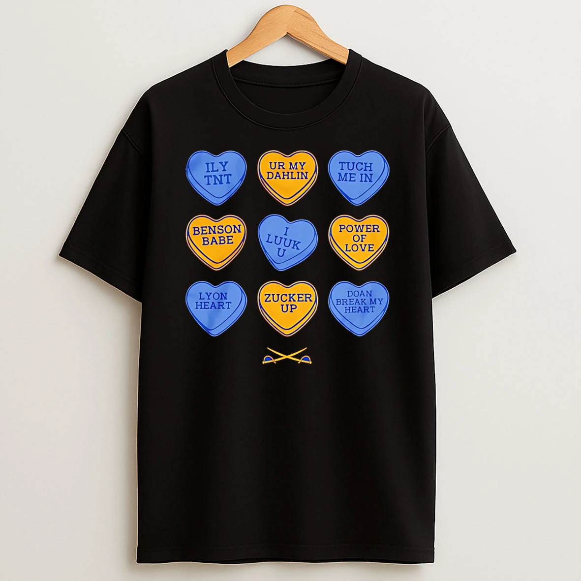 Buffalo Hockey Ily Tnt Ur My Dahlin Touch Me In T Shirt