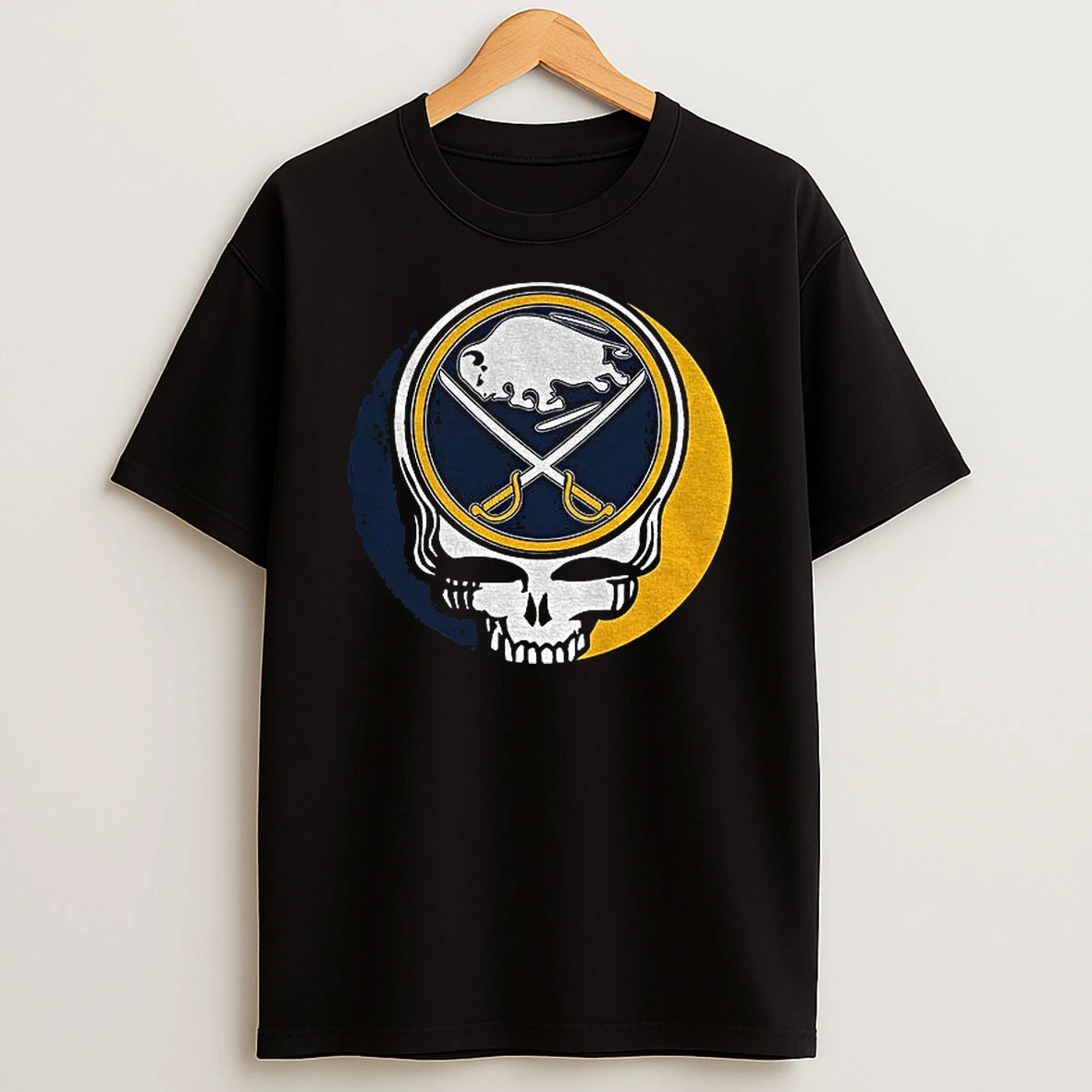 Buffalo Sabres Grateful Dead Steal Your Face Logo T Shirt