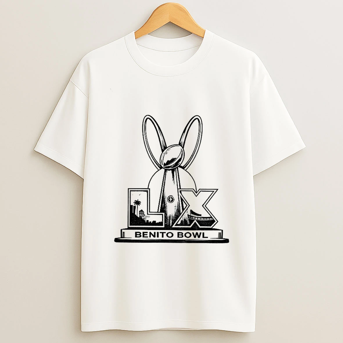 Bunny Bowl The Benito Bowl Show Halftime Show T Shirt