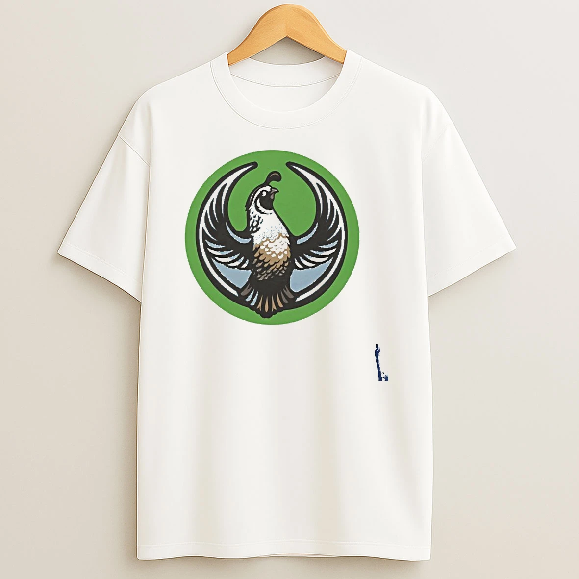 Ca Quail Rebel Bird Alliance Logo T Shirt