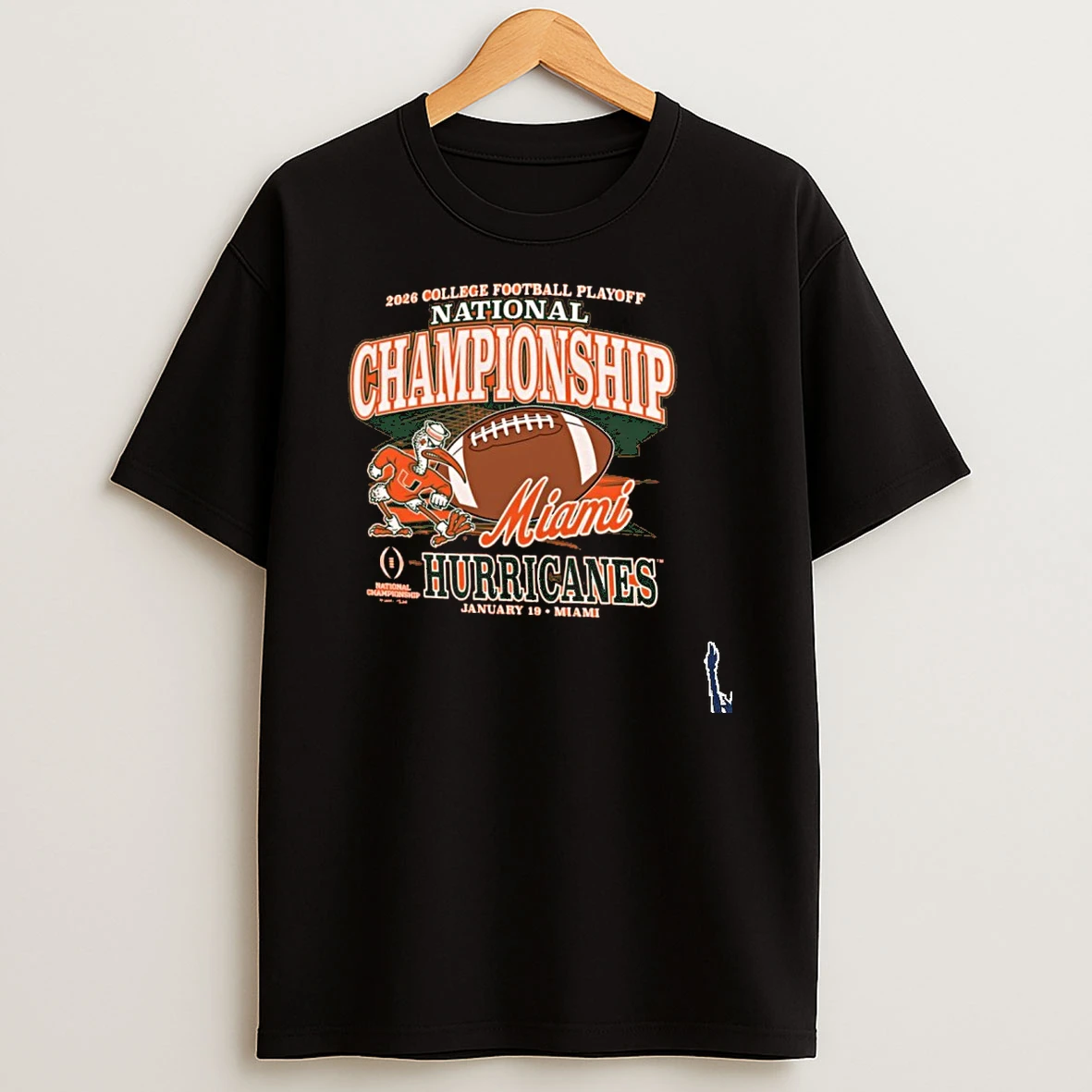 Cfp National Championship 2026 Miami Hurricanes January 19 Miami T Shirt