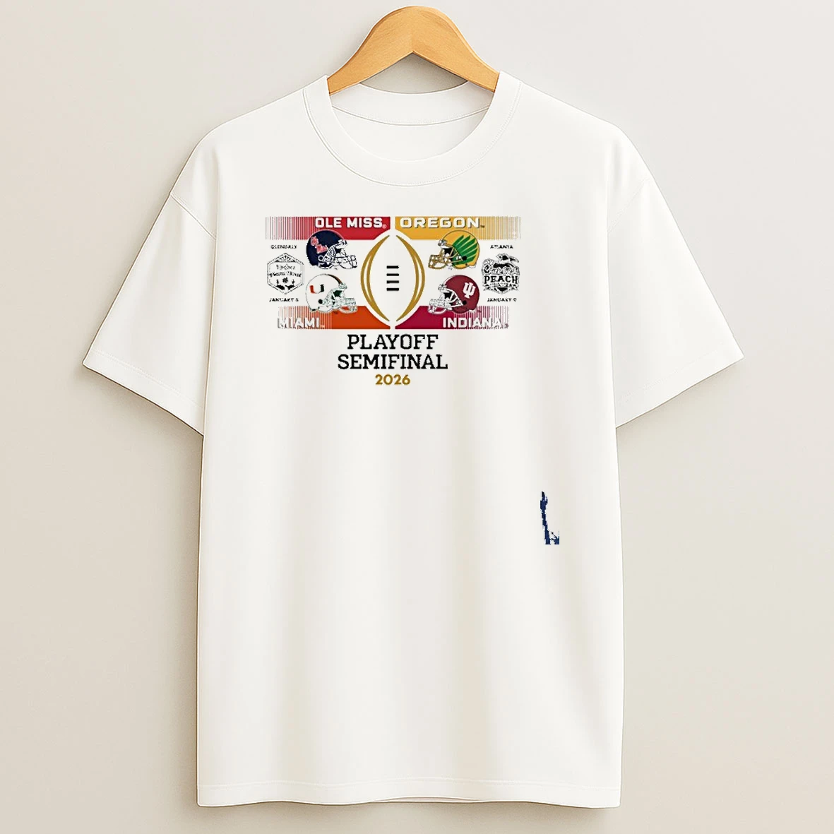 Cfp Semifinal Four Team Bracket T Shirt