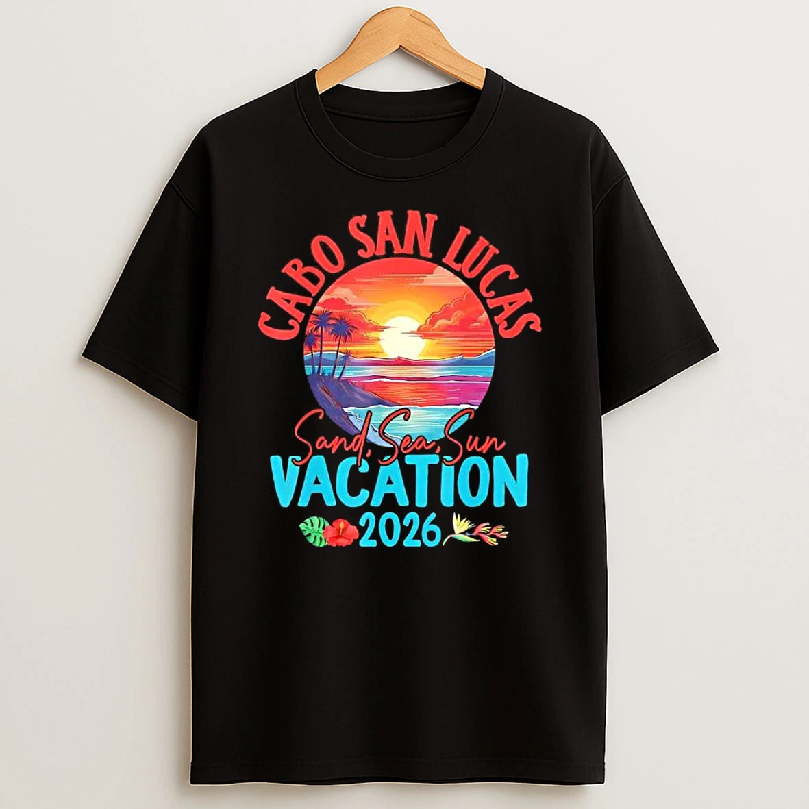 Cabo San Lucas Mexico Vacation 2026 Souvenir Matching Family T Shirt