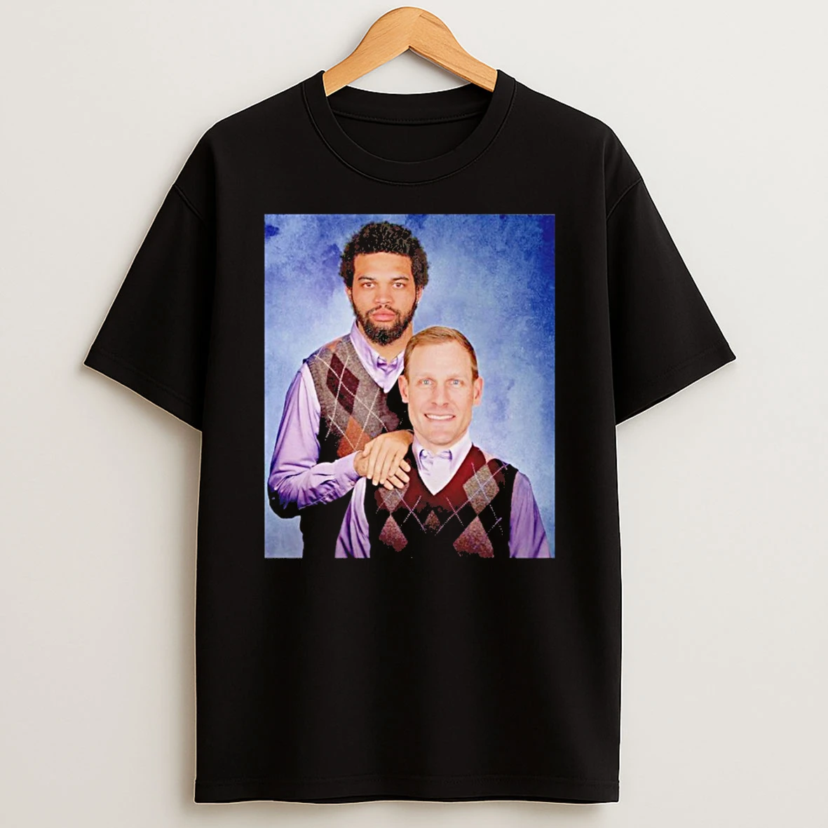 Caleb Williams Ben Johnson Chicago Bears Step Brothers Football Vintage T Shirt