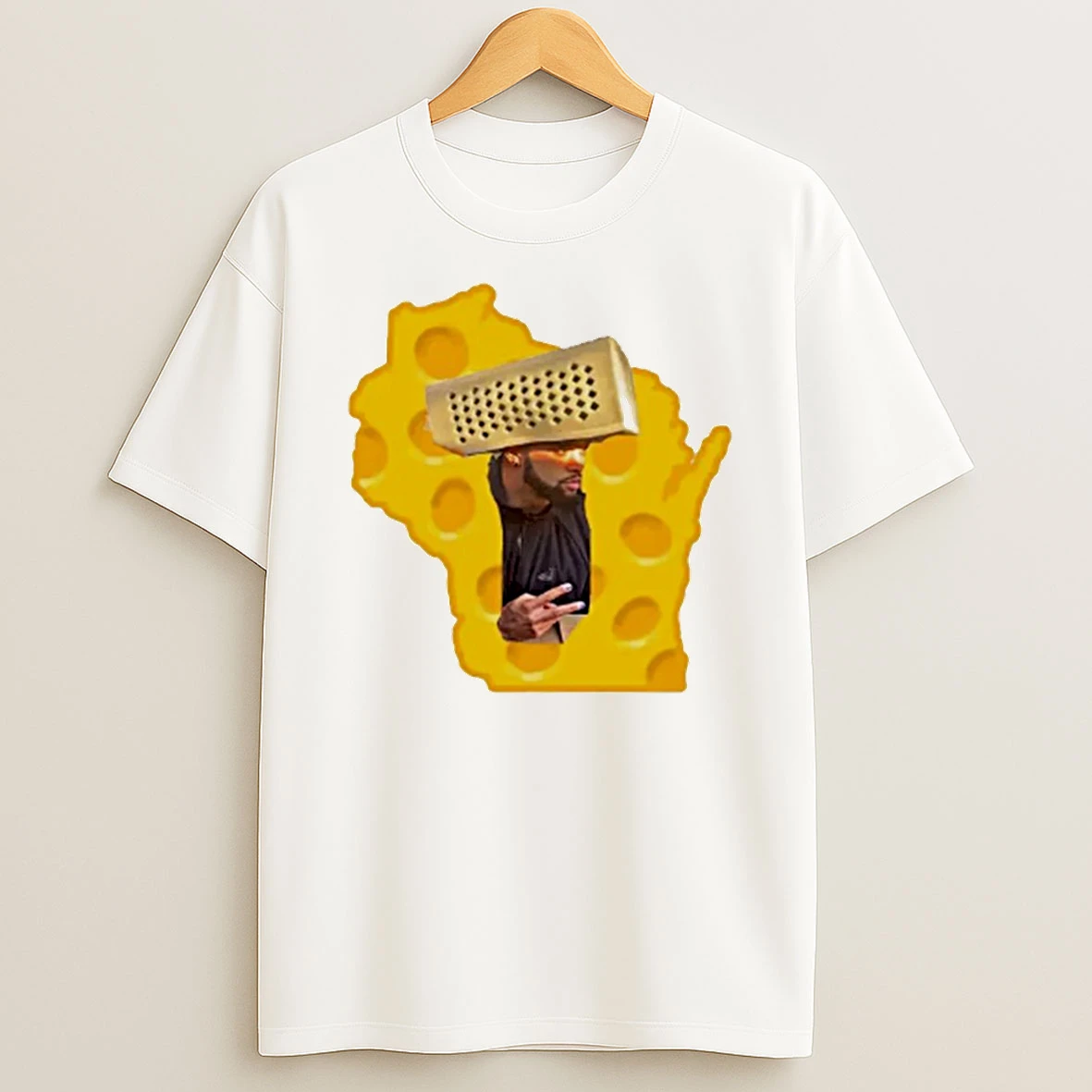 Caleb Williams Cheese Grater Hat Chicago Bears Funny T Shirt