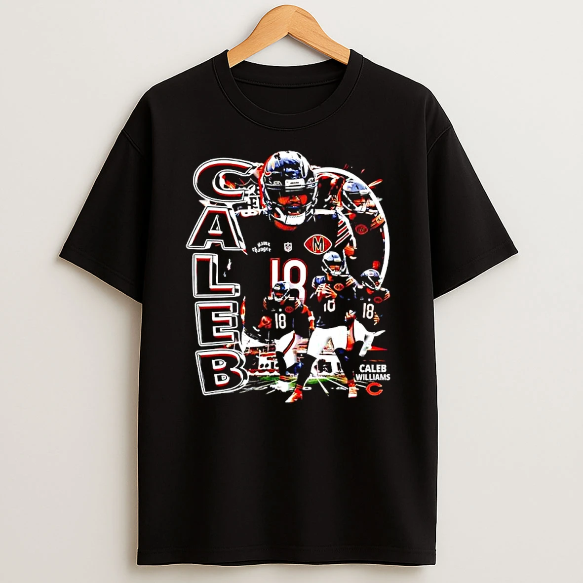 Caleb Williams Chicago Bears Fan Graphic T Shirt