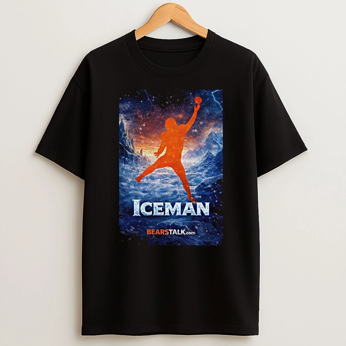 Caleb Williams Iceman Chicago Bears Football Da Bears T Shirt