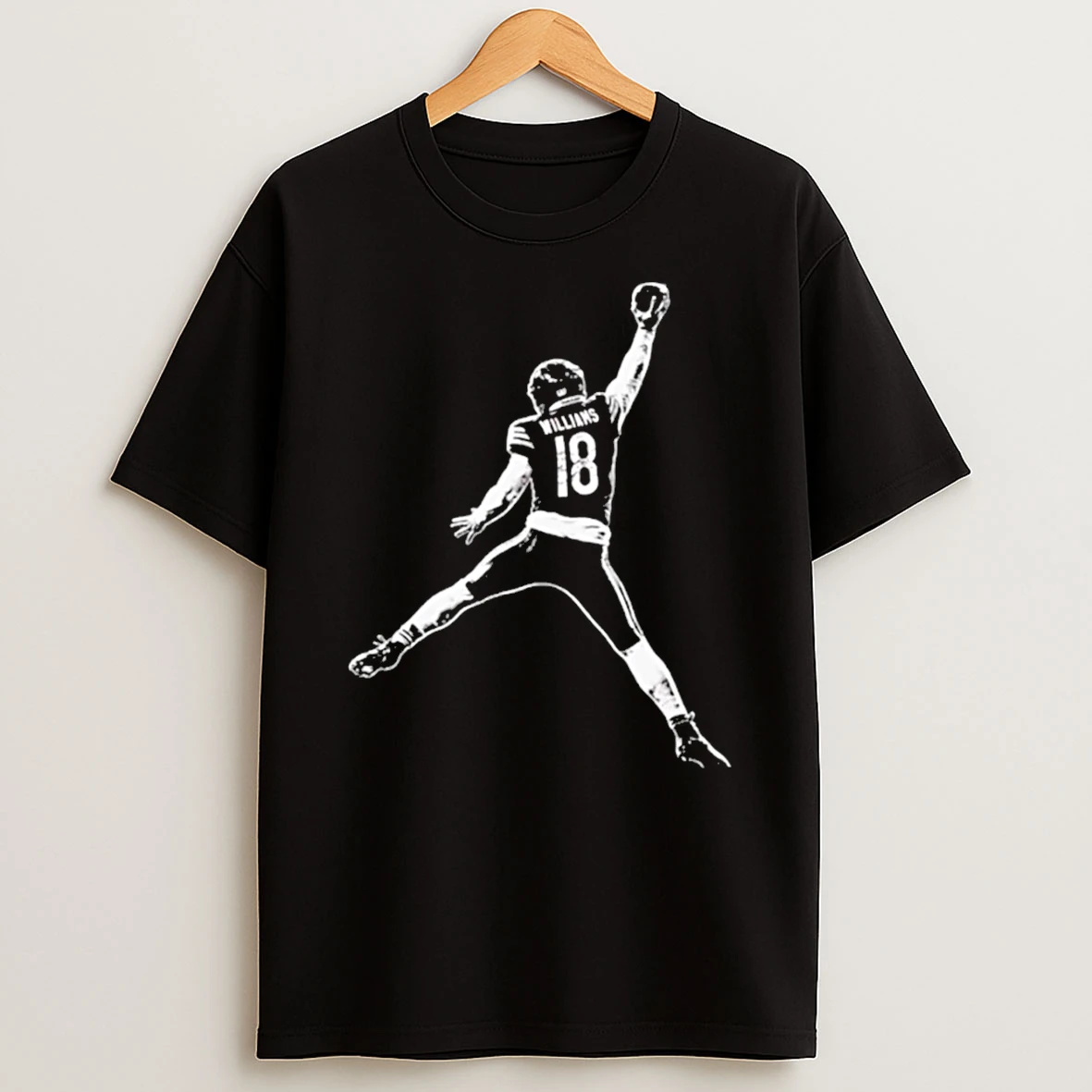 Caleb Williams Iceman Jumping Chicago Football T Shirt