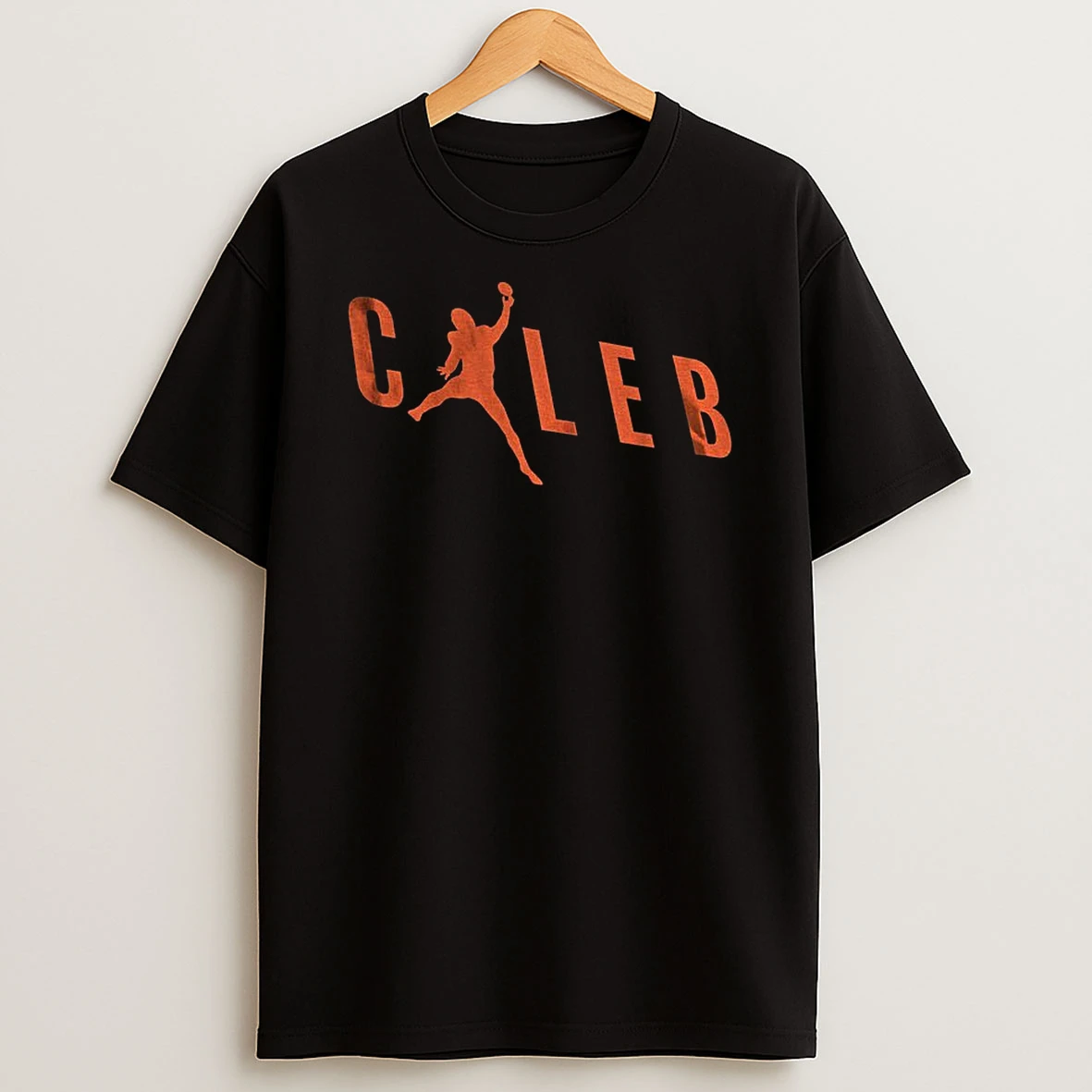 Caleb Williams Silhouette Chicago Bears Football 2026 Gift For Fan T Shirt