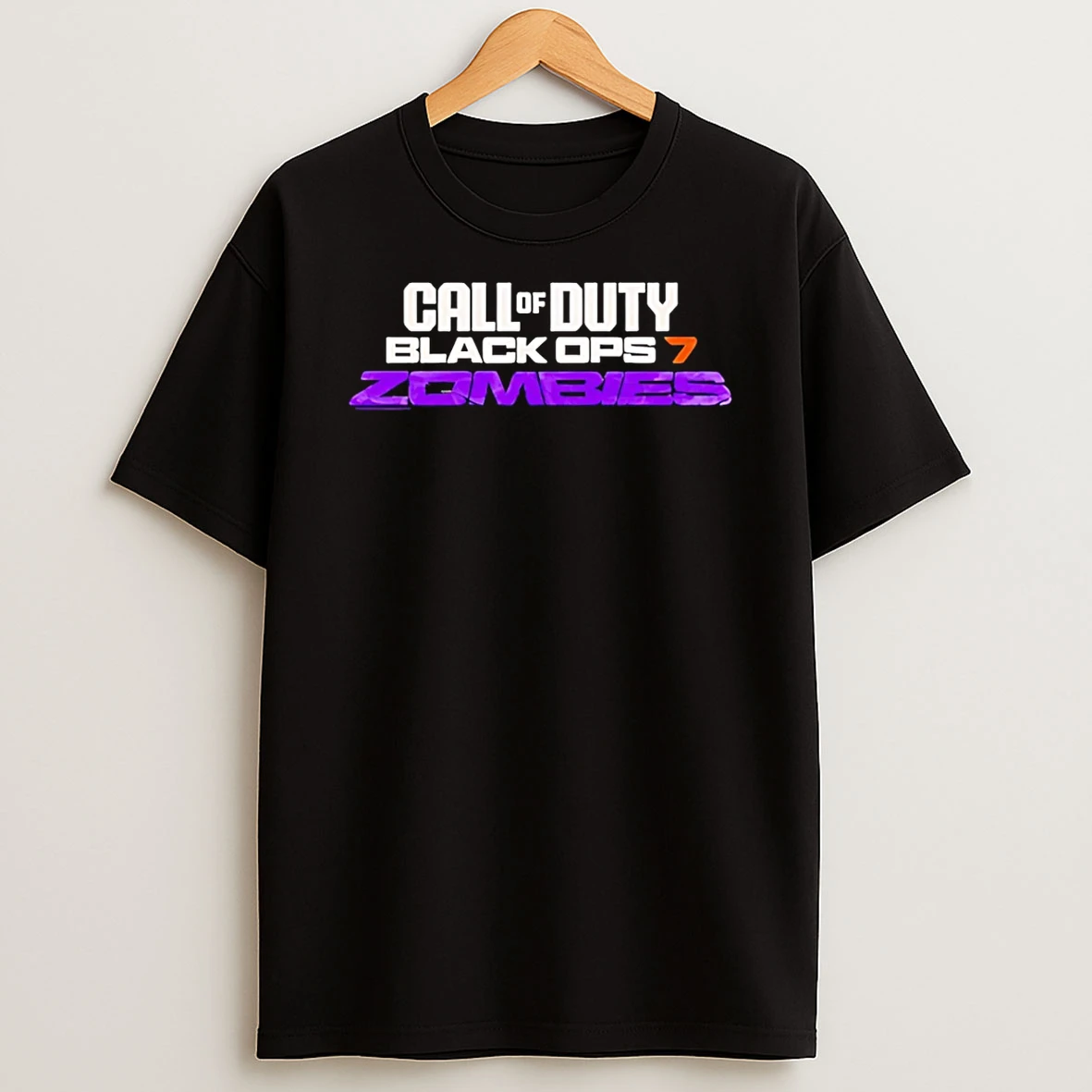 Call Of Duty Black Ops 7 Zombies Grey T Shirt