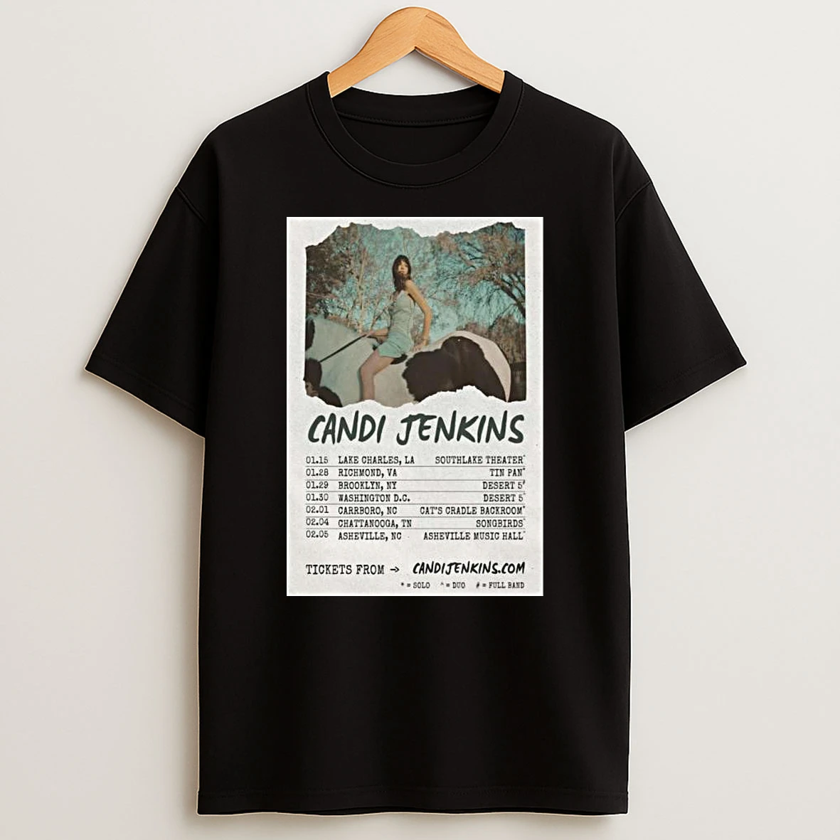 Candi Jenkins Winter 2026 Shows T Shirt
