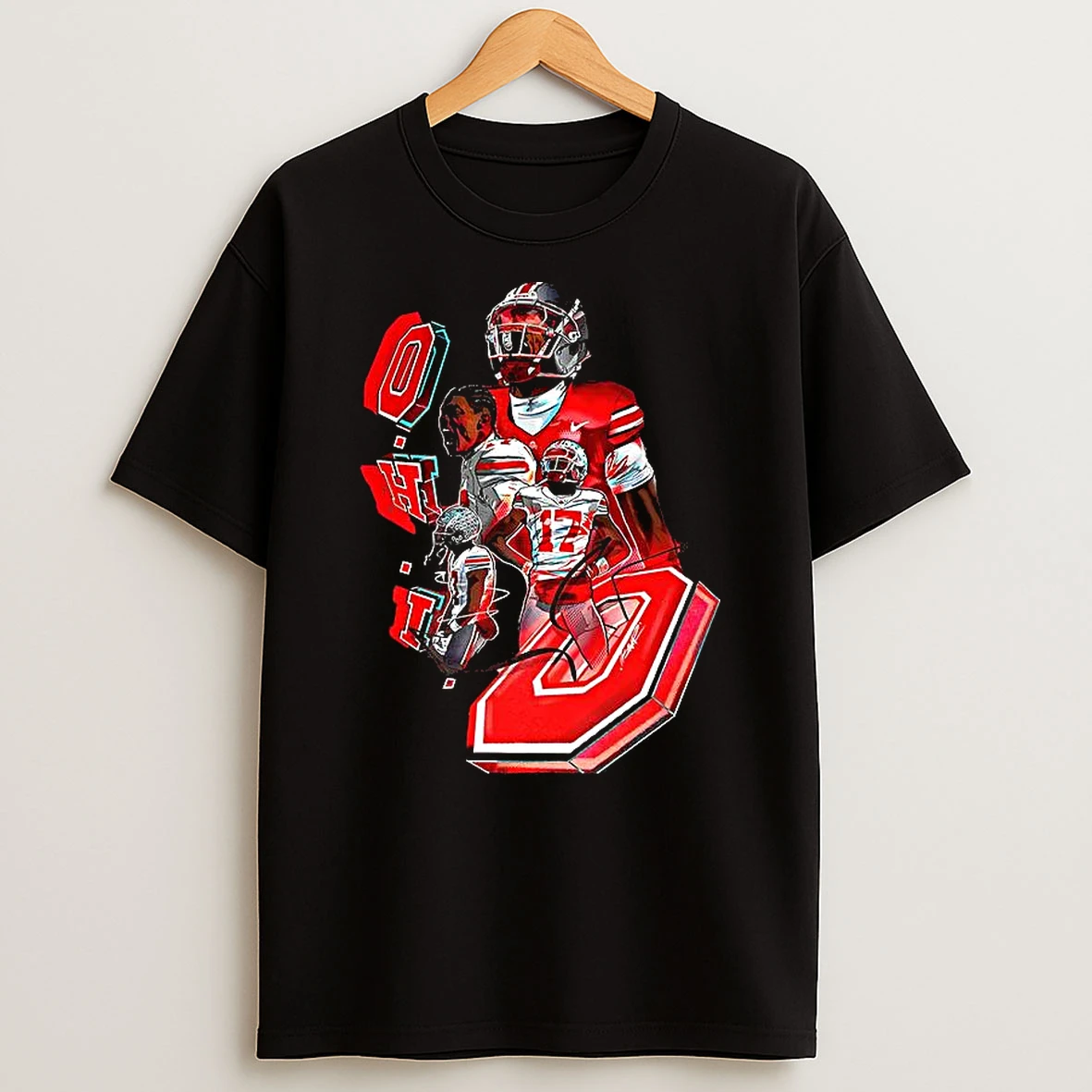 Carnell Tate Ohio State Buckeyes Graphic T Shirt