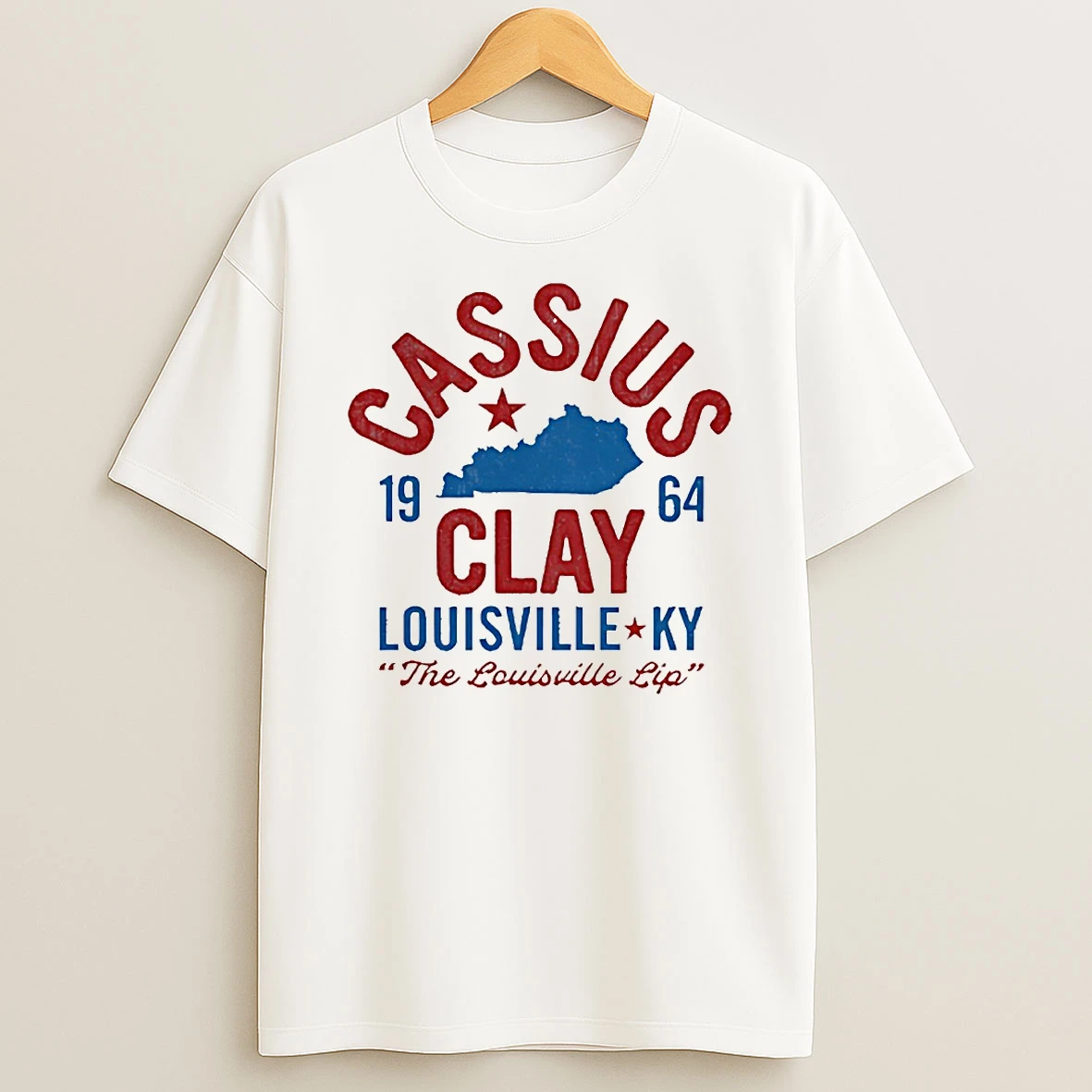 Cassius Clay 1964 Louisville Muhammad Ali Circle T Shirt