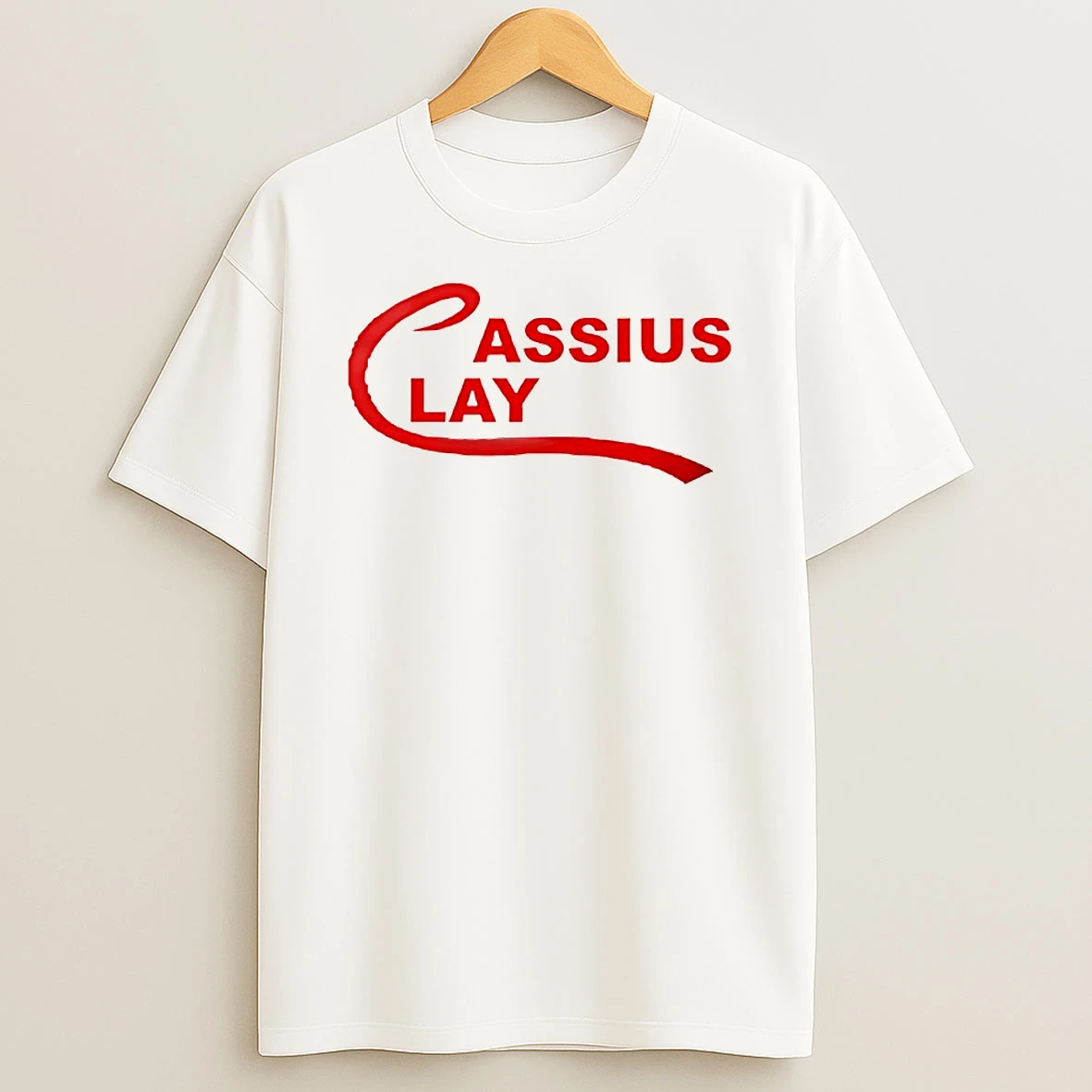 Cassius Clay Muhammad Ali Logo Circle T Shirt