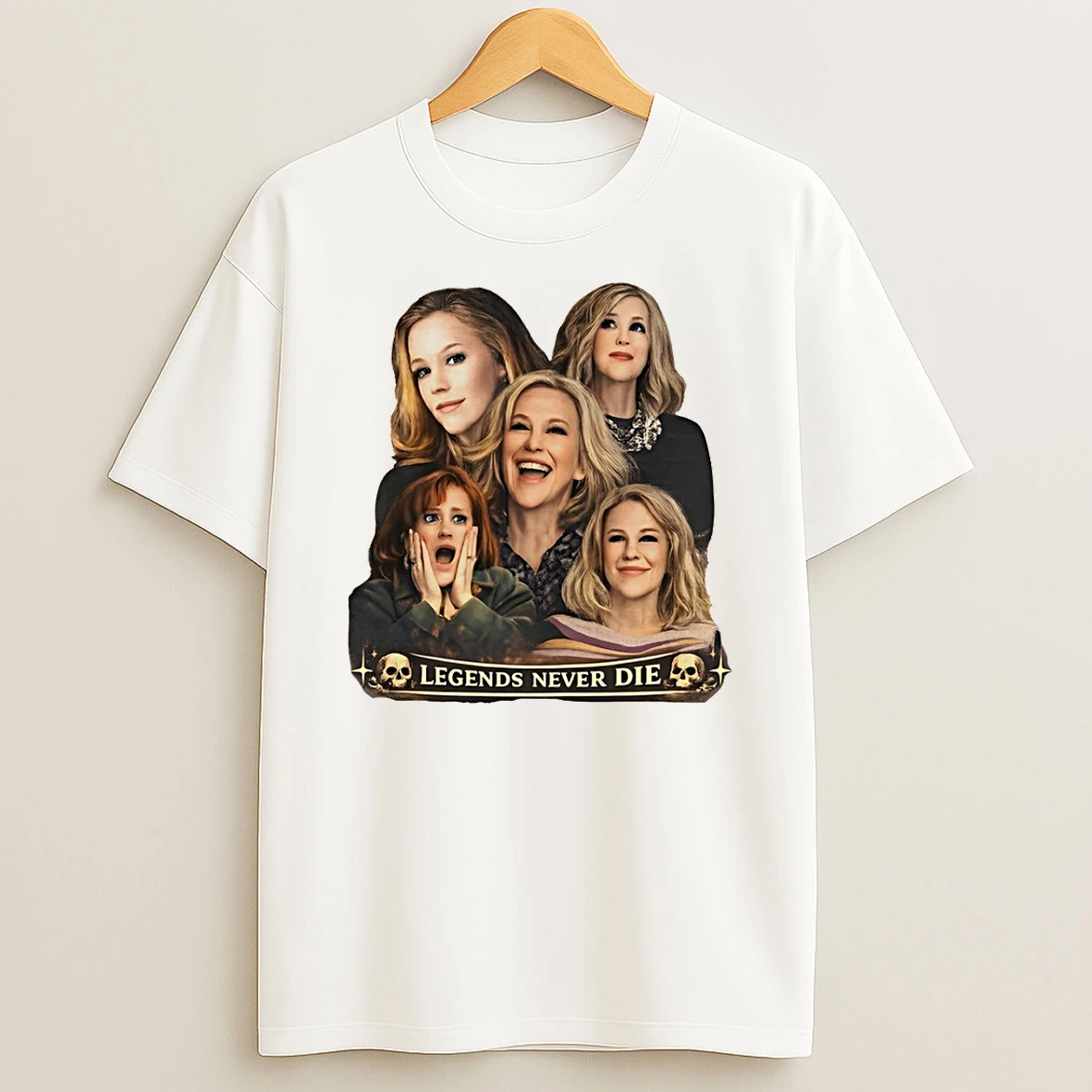 Catherine Ohara Tribute Legends Never Die Vintage Graphic T Shirt