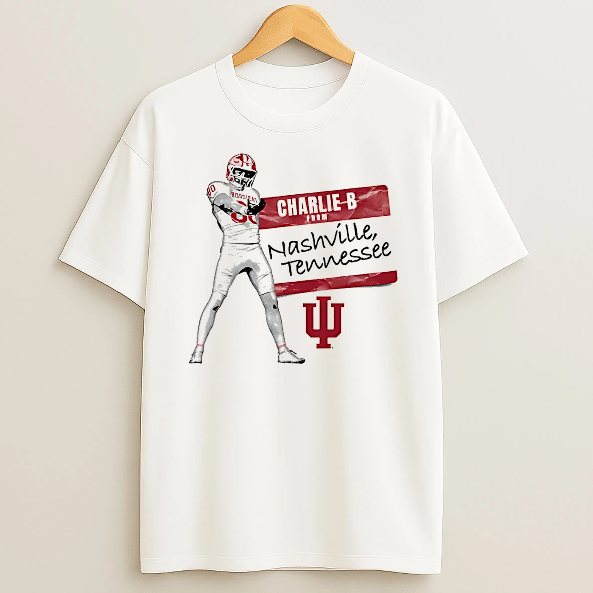 Charlie Becker Indiana Hoosiers Charlie B From Nashville T Shirt