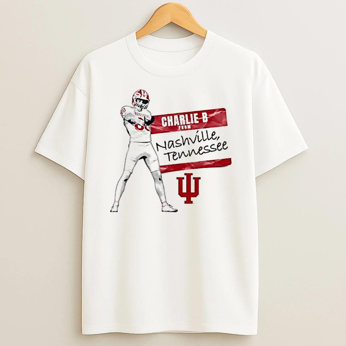 Charlie Becker From Nashville Tennessee Indiana Hoosiers T Shirt