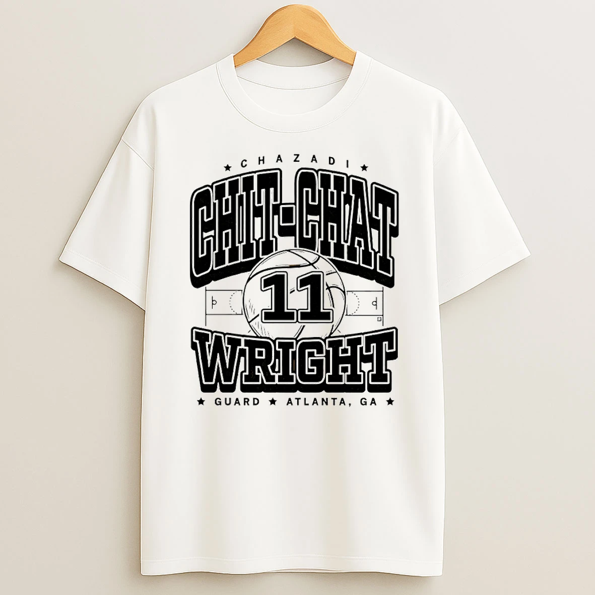 Chazadi Chit Chat Wright 11 Circle T Shirt