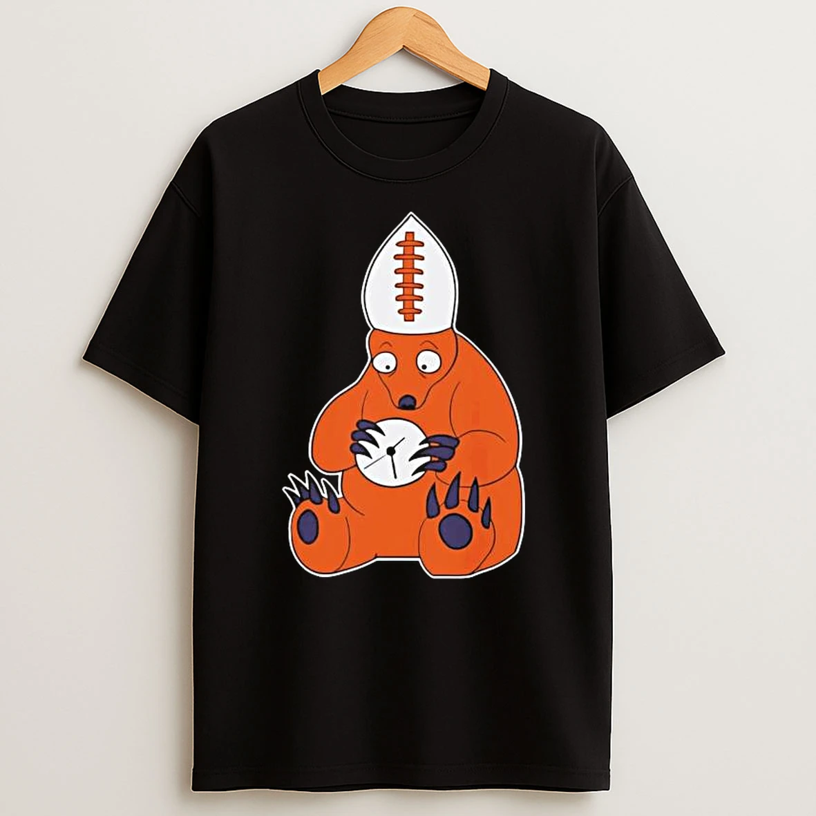 Chicago Bears Cursed Pope T Shirt