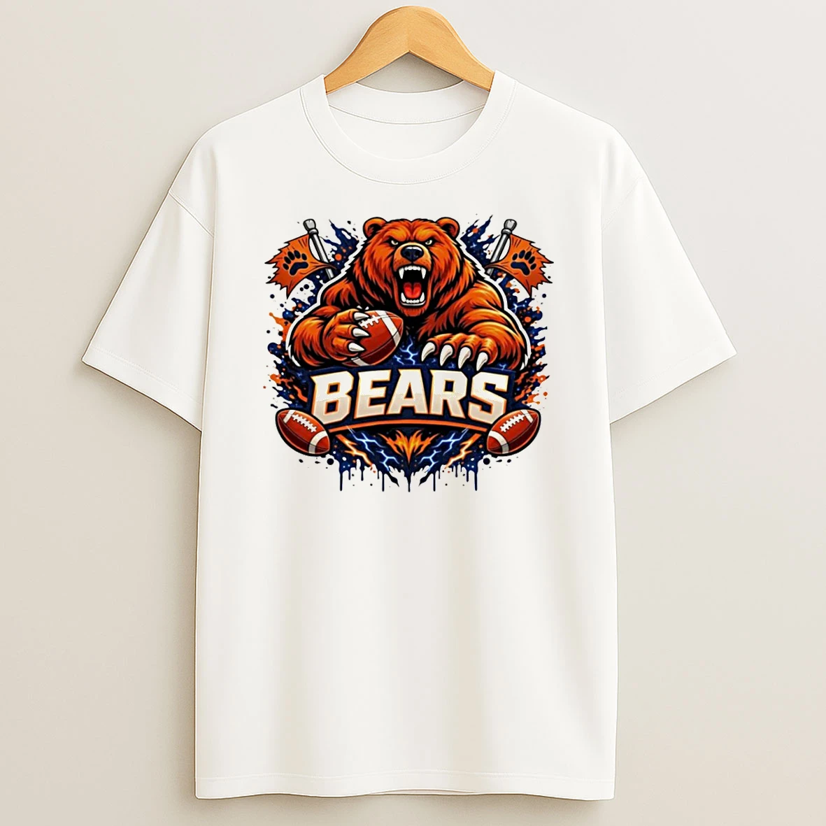 Chicago Bears Football Da Bears Logo 2026 T Shirt