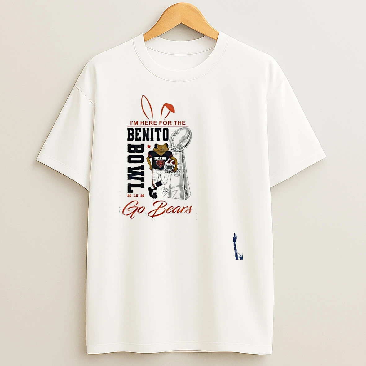 Chicago Bears Here For The Nfl Benito Bowl T Shirt