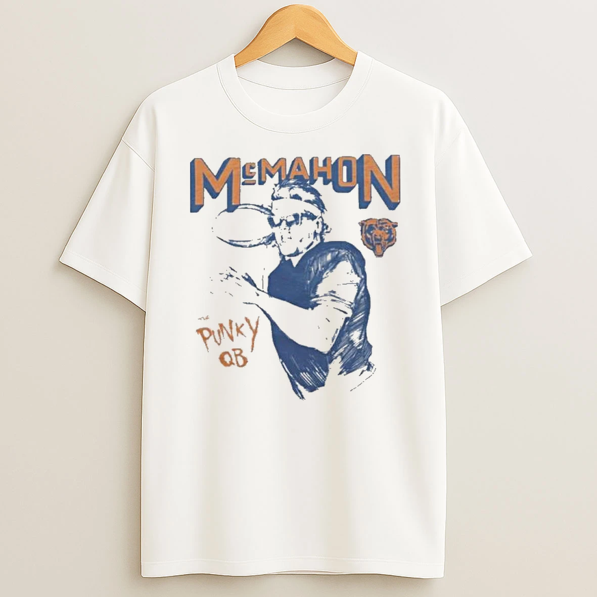 Chicago Bears Mcmahon The Punky Qb T Shirt