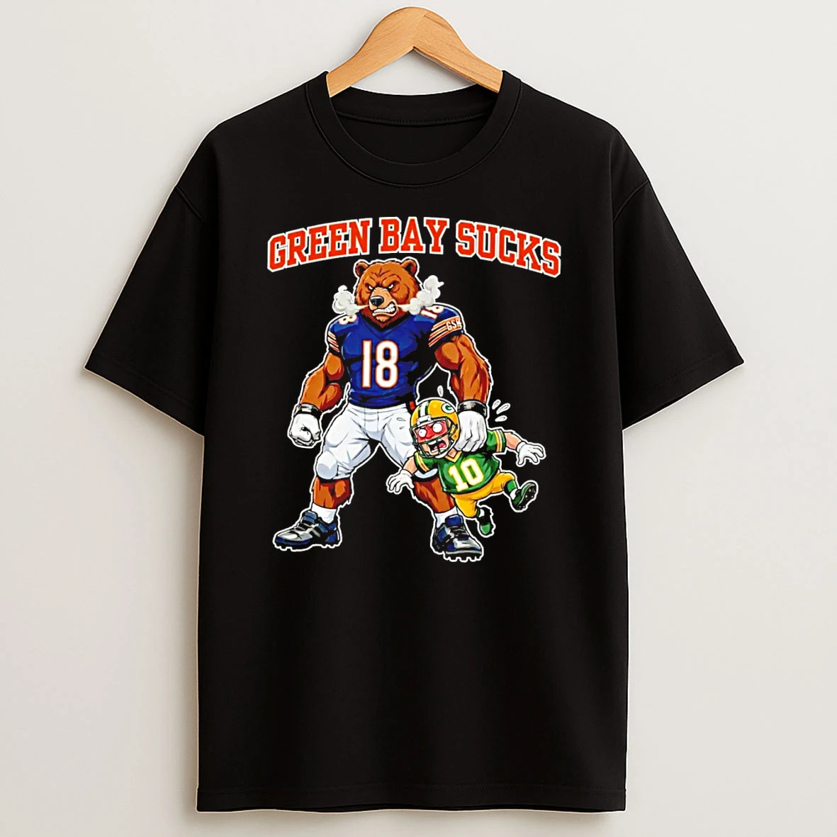 Chicago Bears Beat Green Bay Packers Green Bay Suck T Shirt