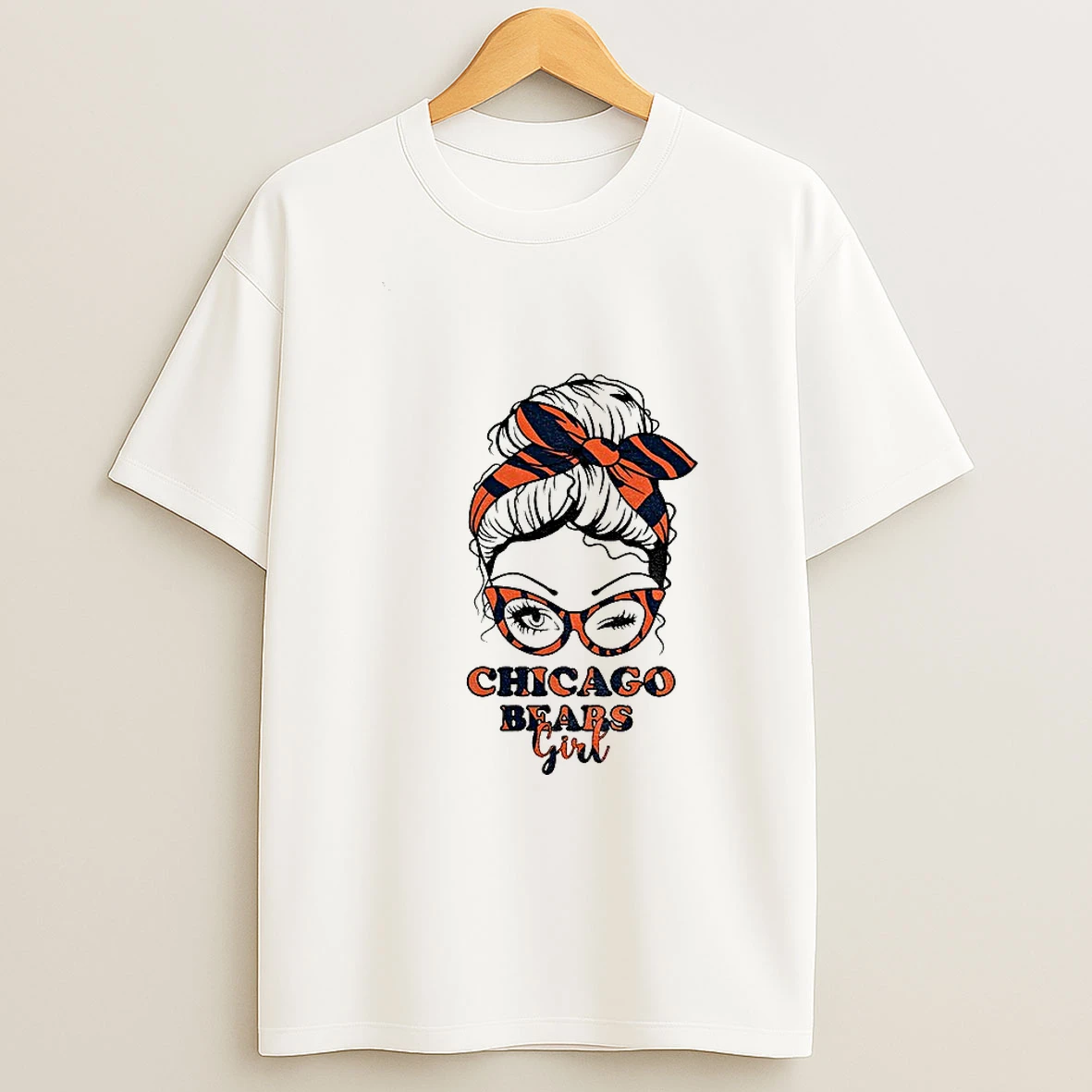 Chicago Bears Girl Nfl Football 2026 T Shirt