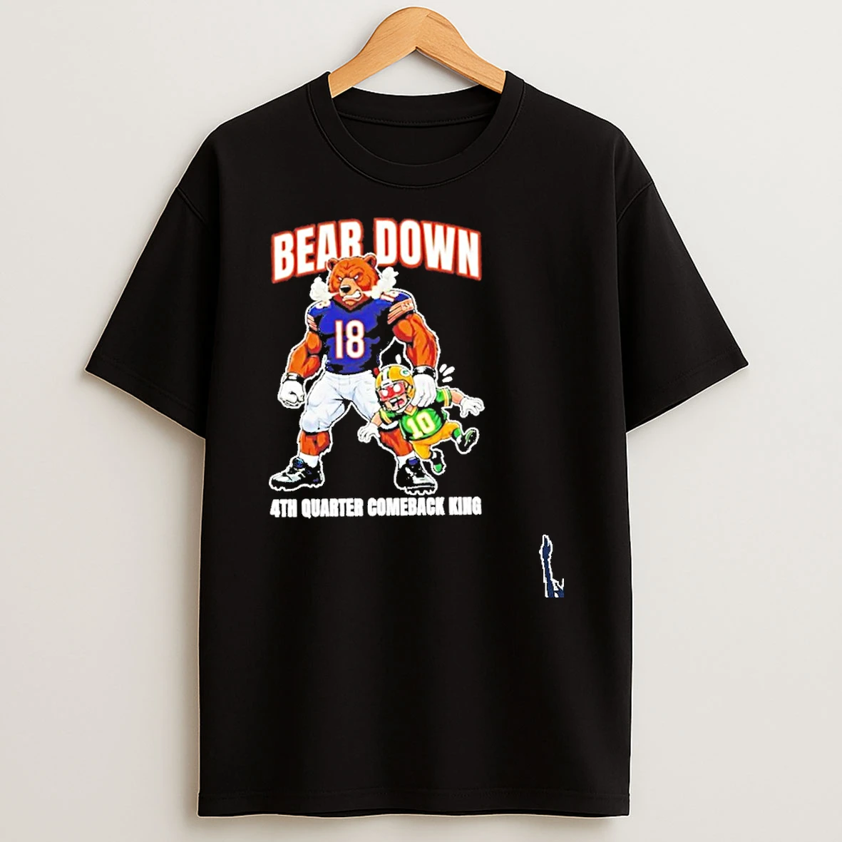 Chicago Beat Packers Bear Down 4th Quarter Comeback King T Shirt