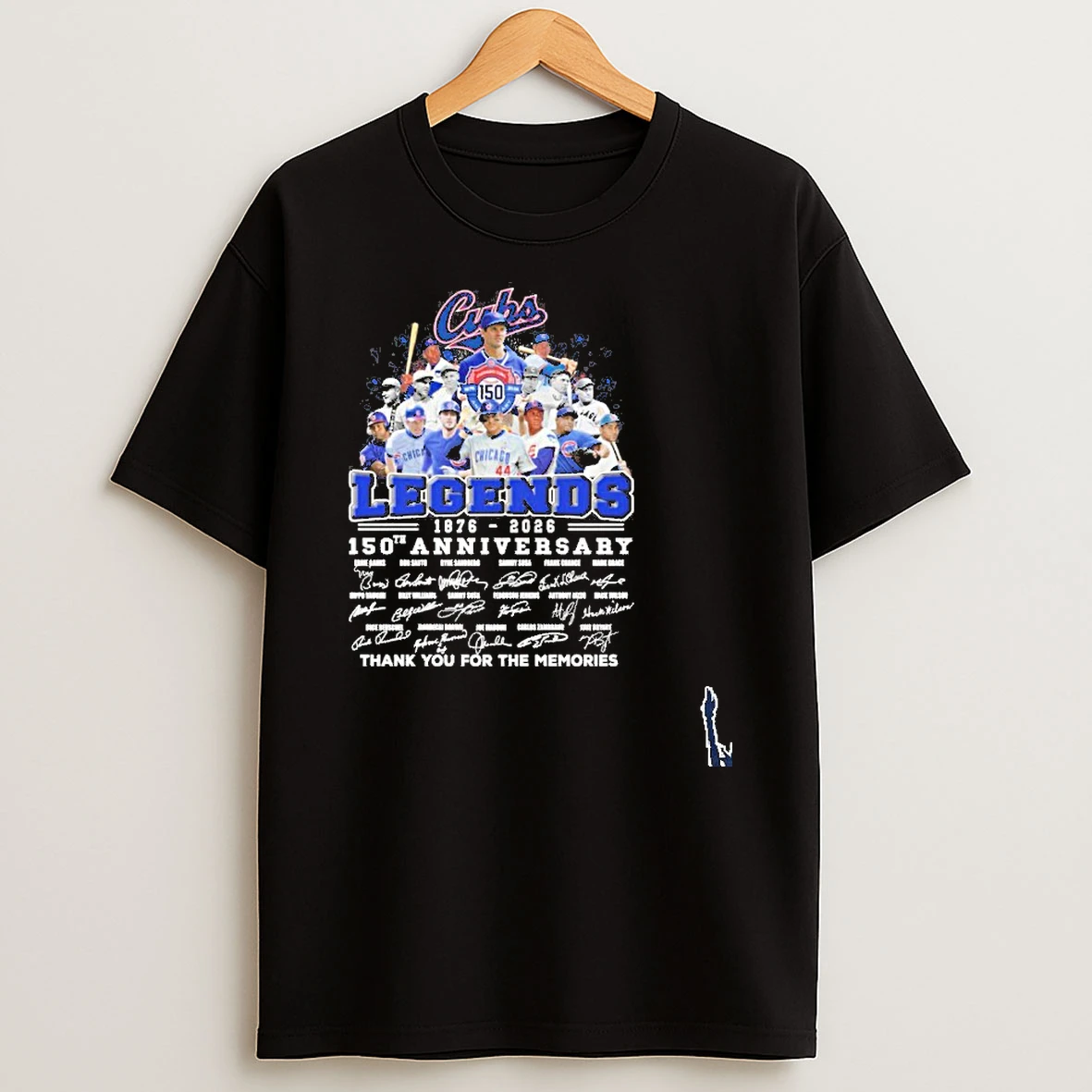 Chicago Cubs Legends Team 125th Anniversary 1901 2026 T Shirt