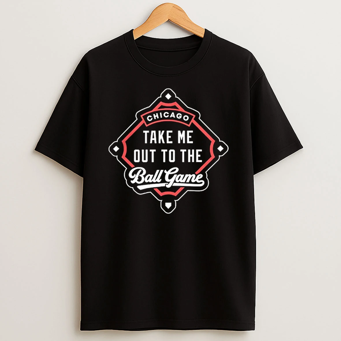 Chicago Cubs Baseball Take Me Out To The Ball Game Mlb T Shirt